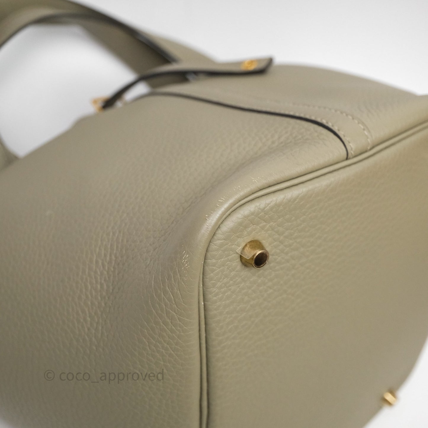 Hermès Picotin 22 Lock Sauge Gold Hardware