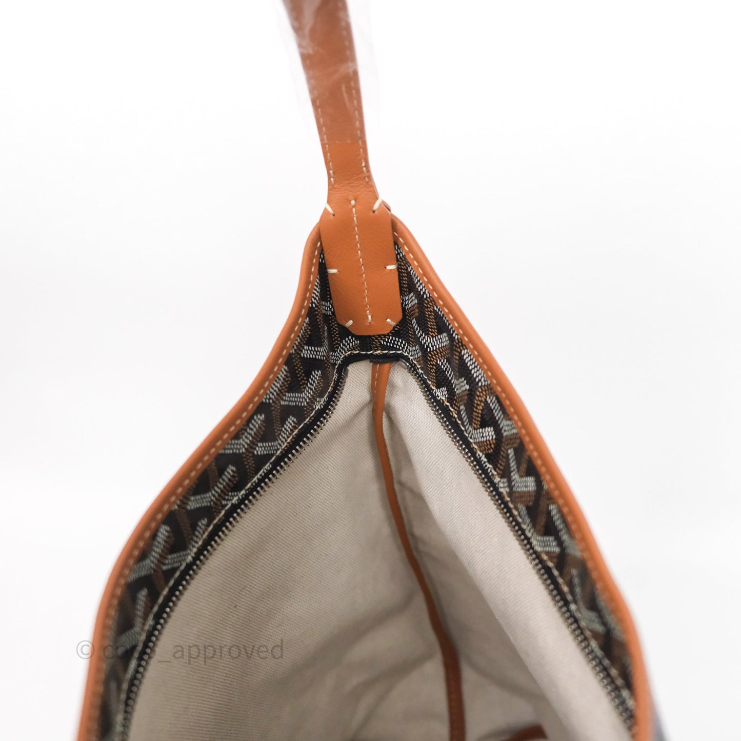 Goyard Bohème Hobo Bag Black & Tan