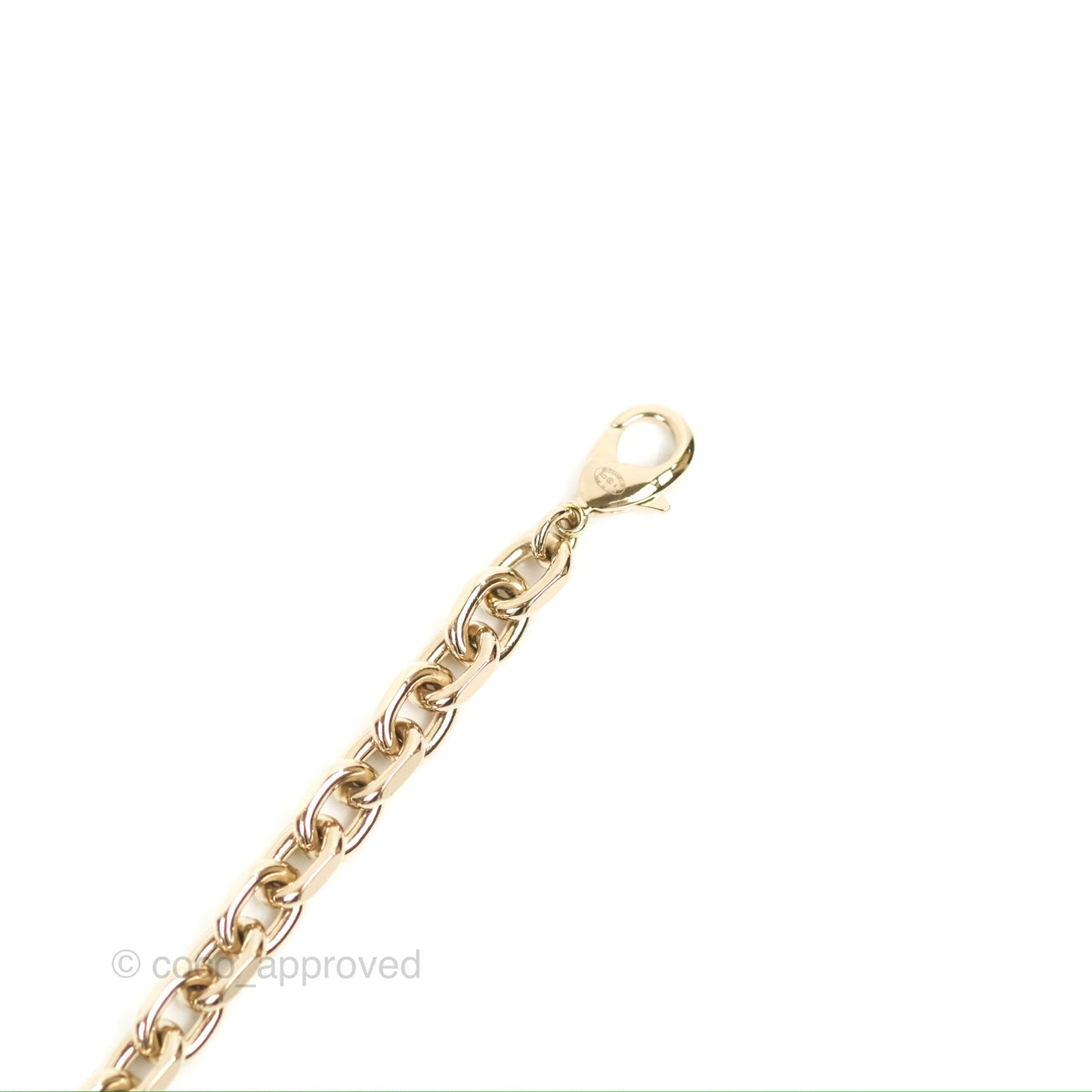 Chanel CC Chain Choker Gold Tone 22K