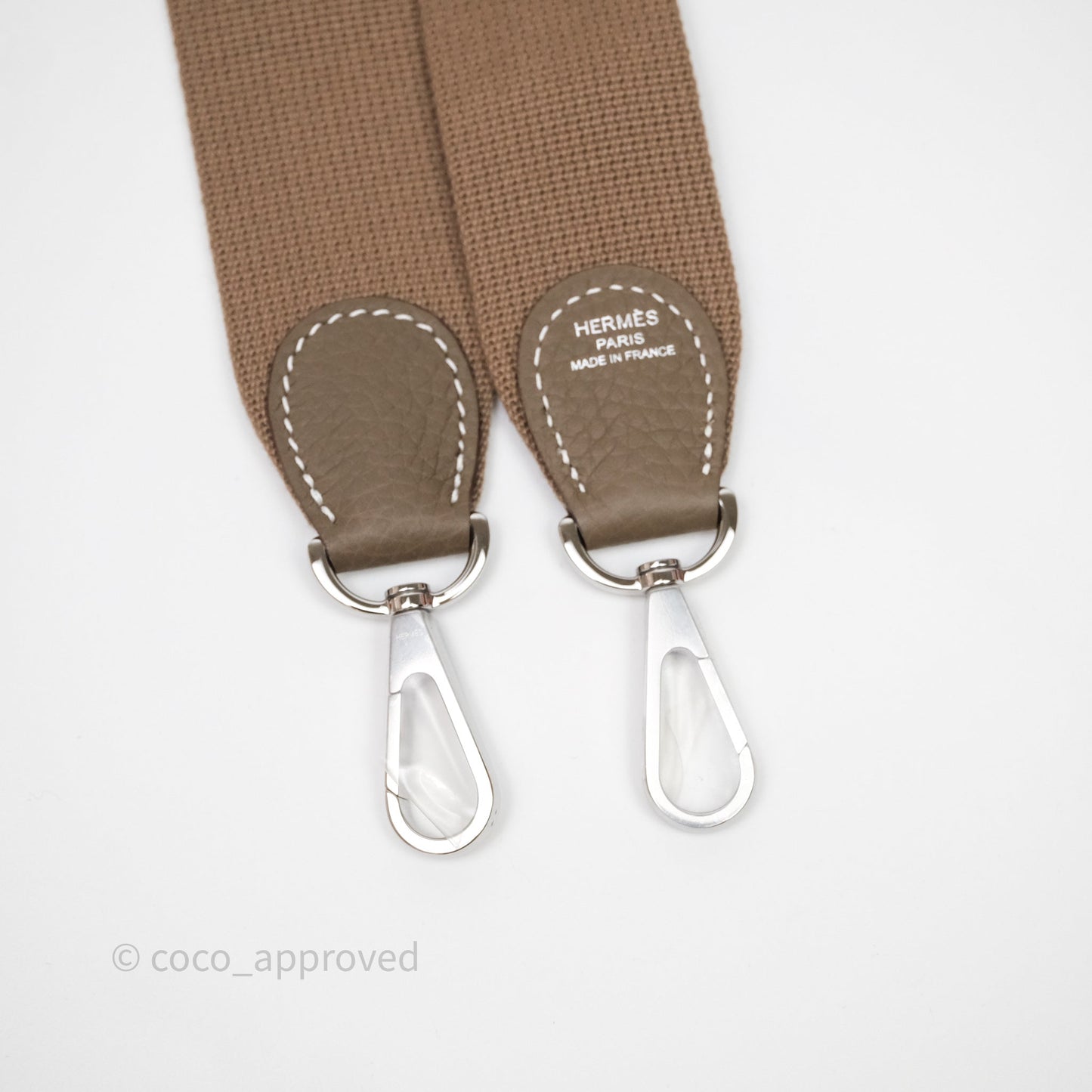 Hermès Evelyne 23 Etoupe 18 Clemence Palladium Hardware