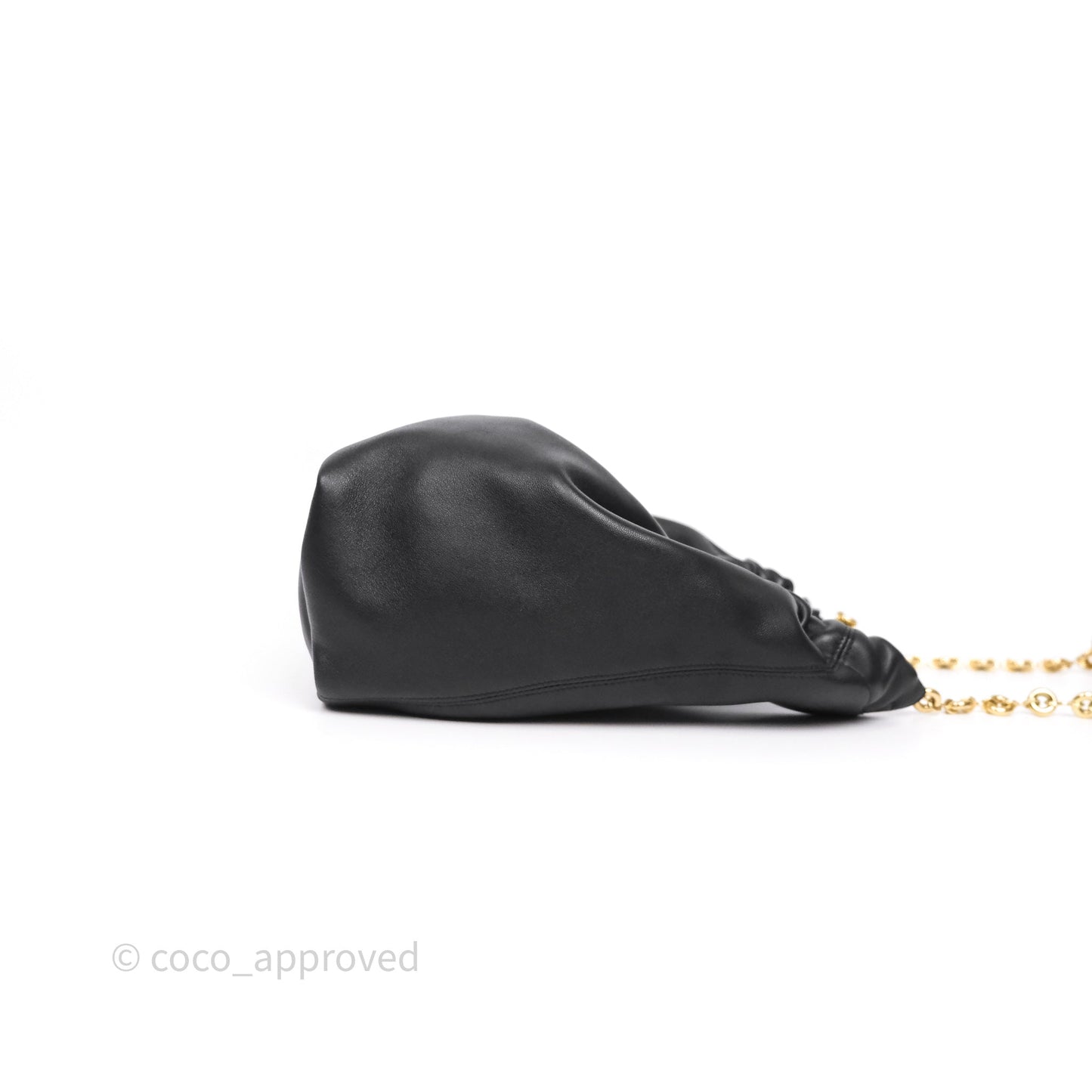 Loewe Small Squeeze Bag in Mellow Nappa Lambskin Black