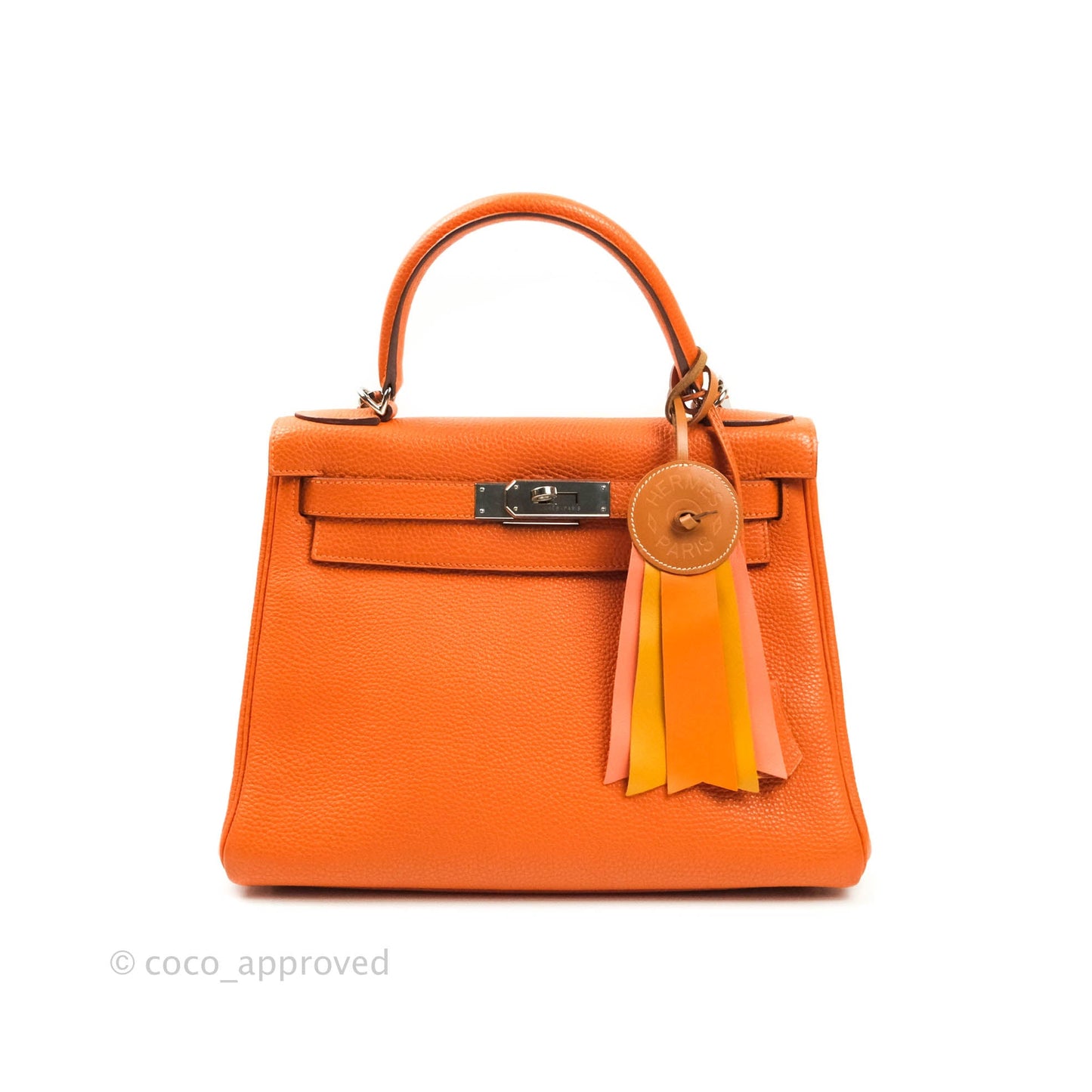 Hermès Paddock Flot Leather Bag Charm