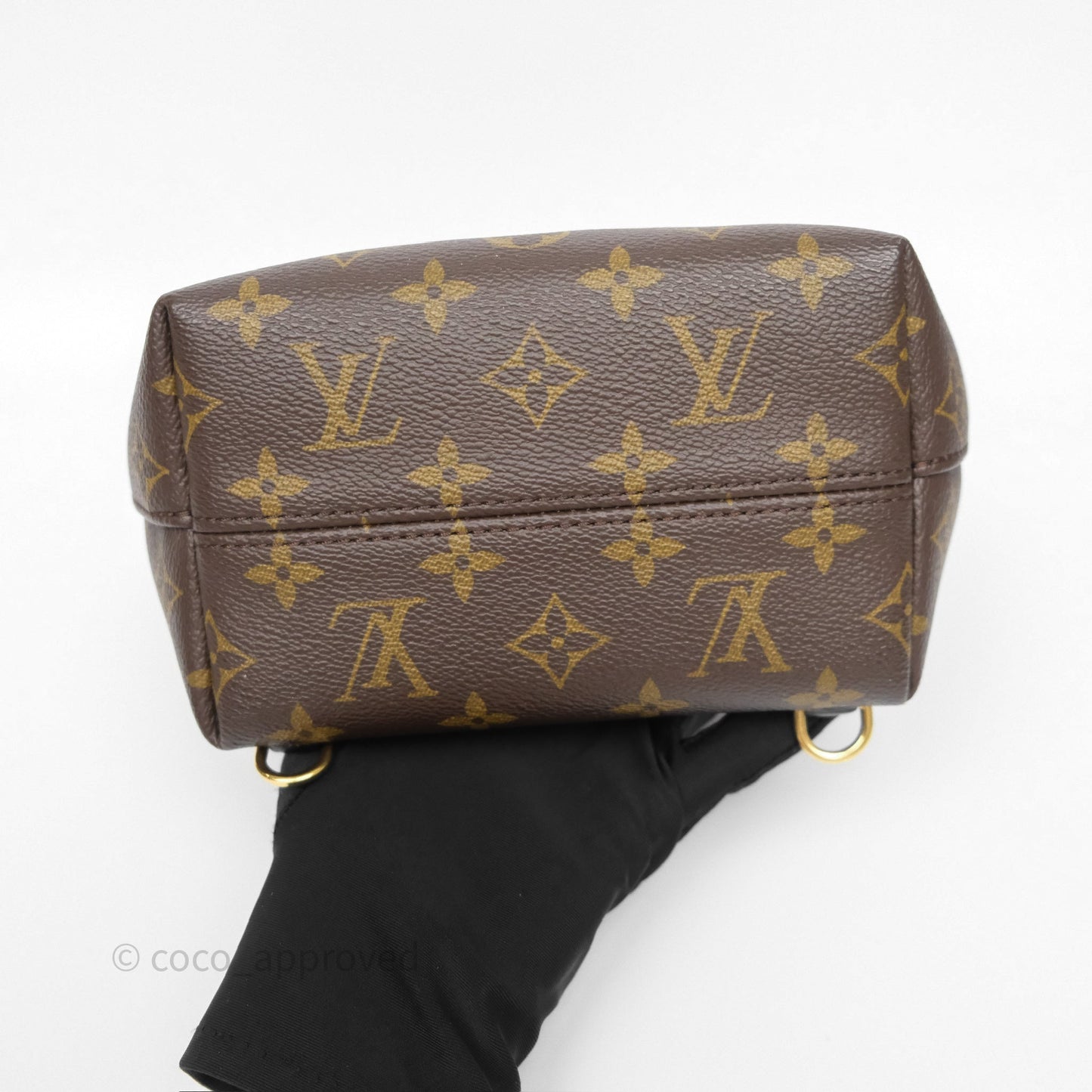 Louis Vuitton Montsouris BB Backpack Black Monogram Canvas