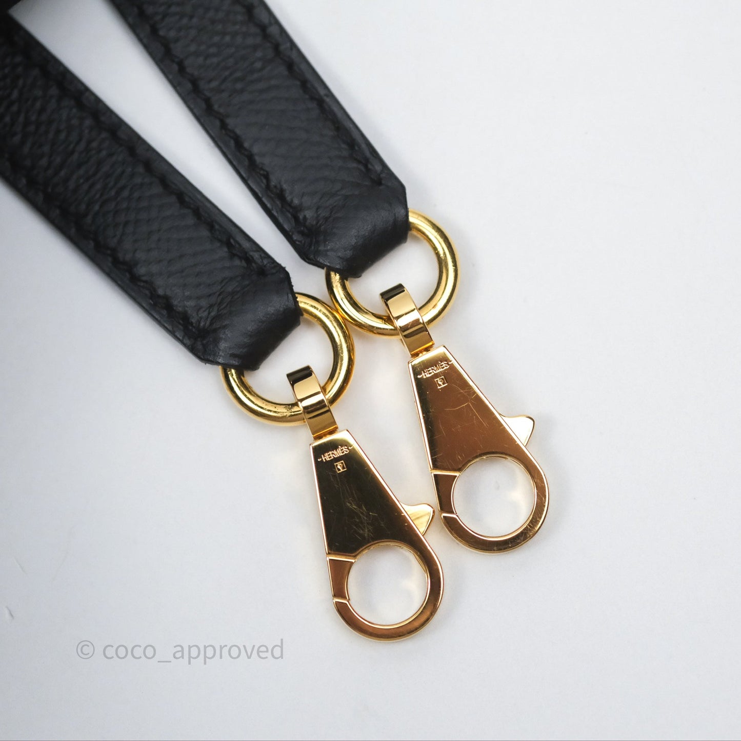 Hermès Kelly 28 Sellier Noir Black 89 Epsom Gold Hardware