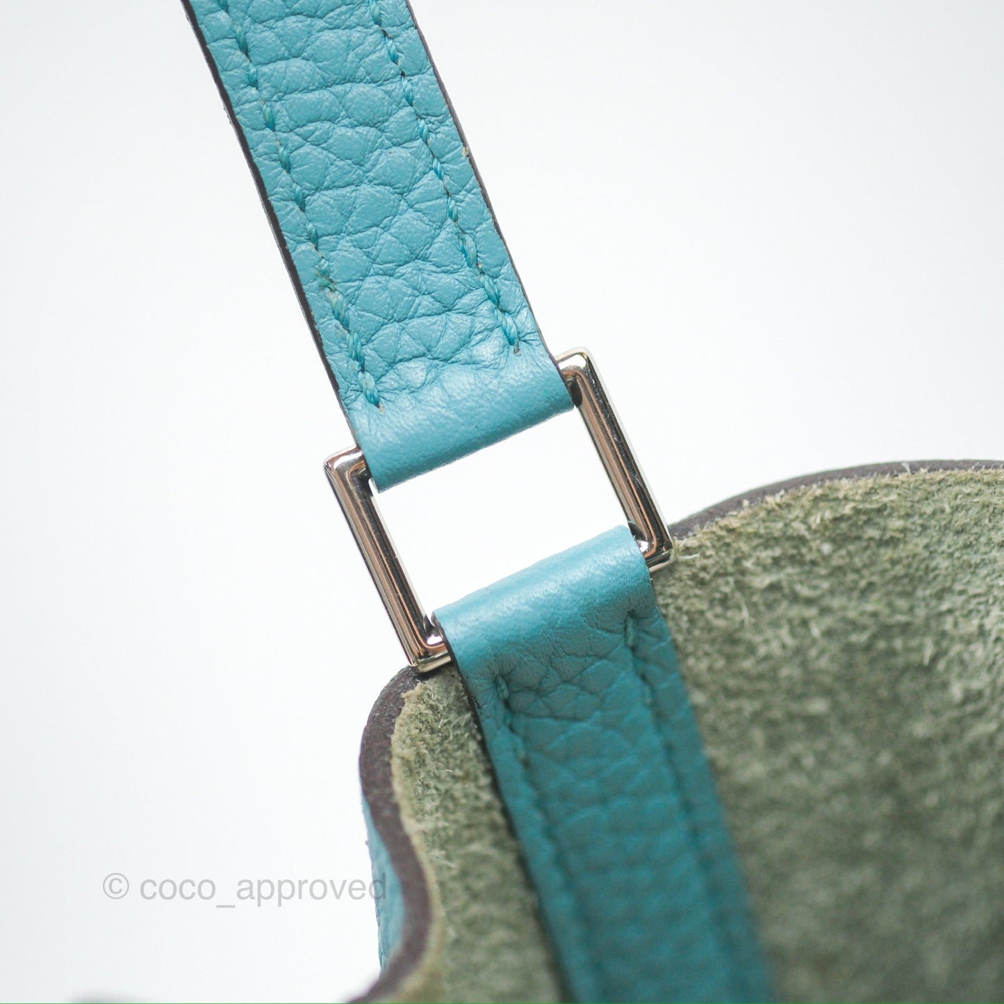 Hermès Picotin Lock 18 Bleu Saint Cyr 3Z Clemence Palladium Hardware