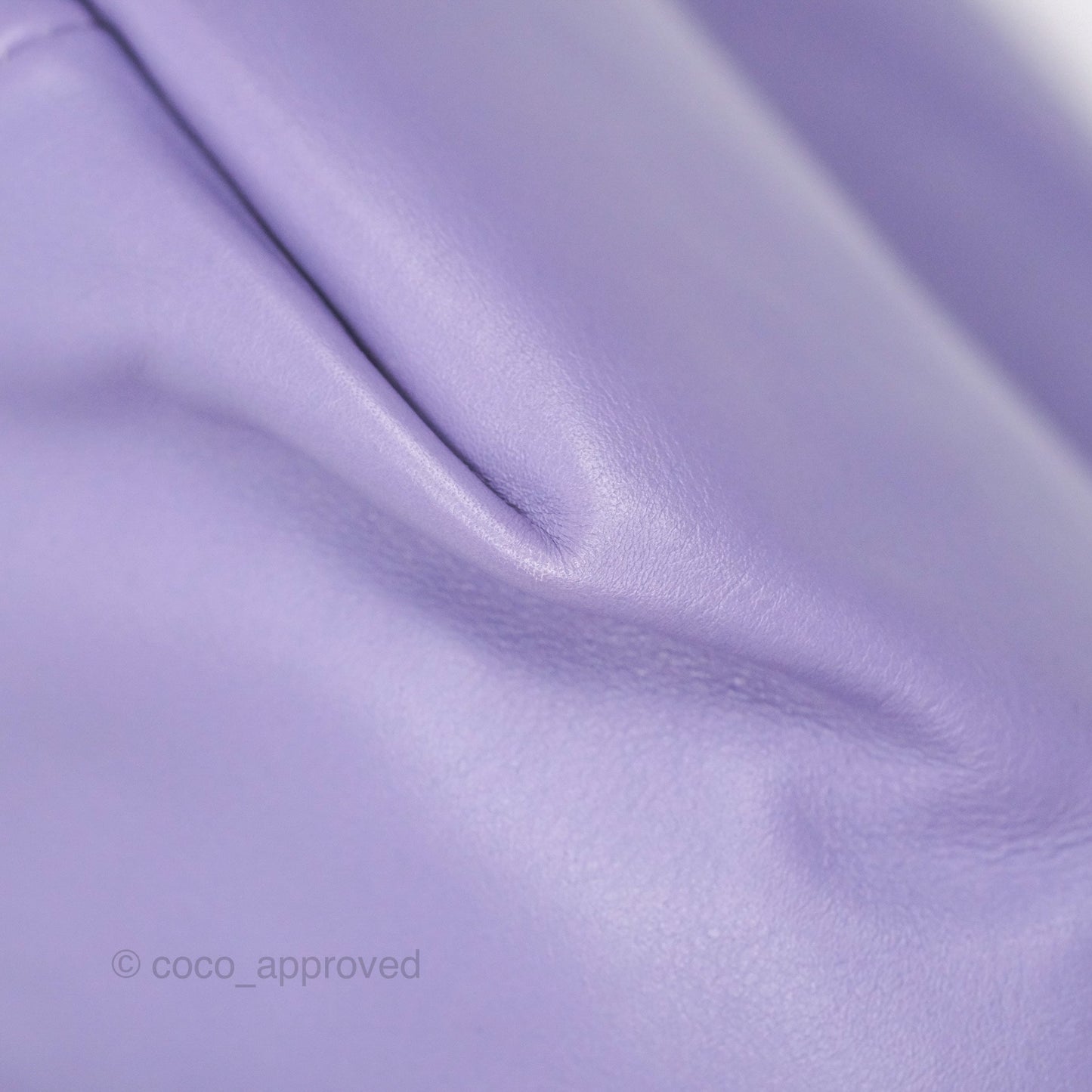Bottega Veneta Nappa Mini Double Knot Bag Lavender