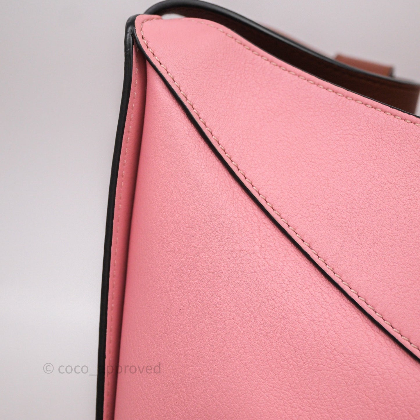 Loewe Small Hammock Shoulder Bag Pink Tan