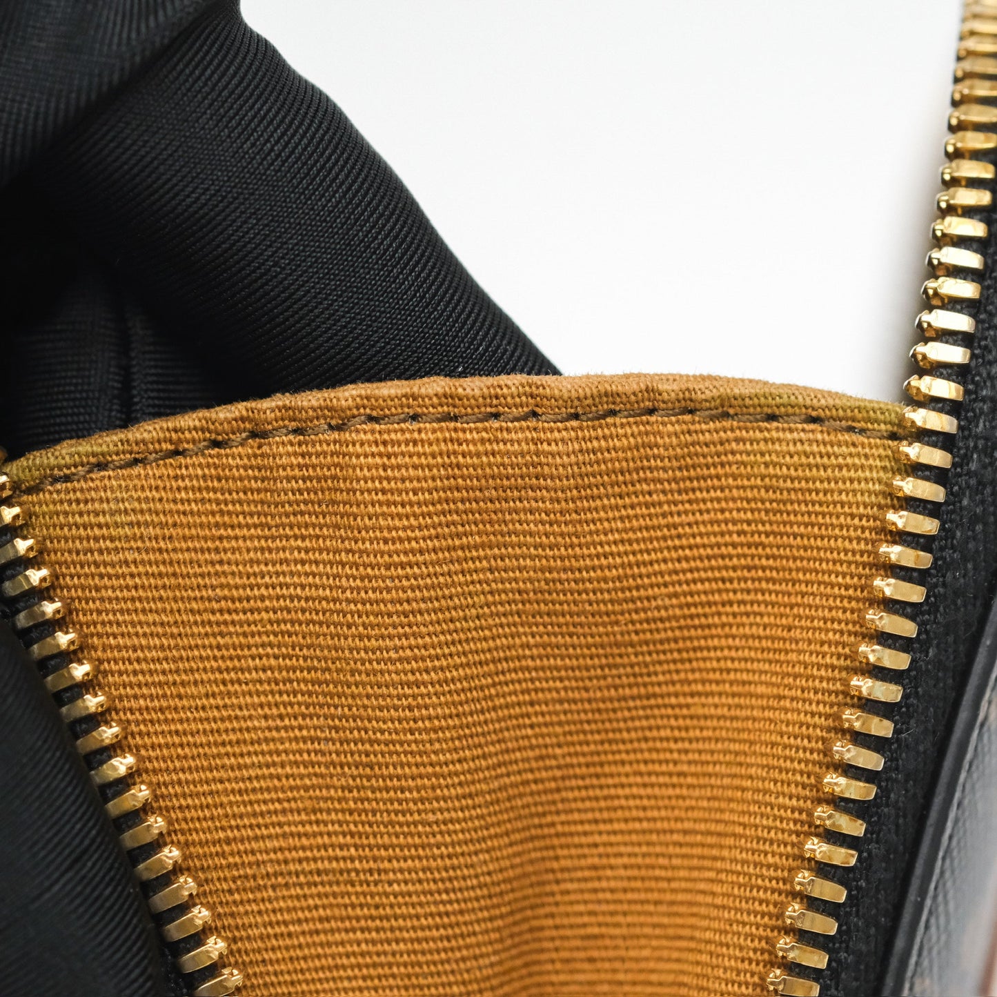 Celine Cuir Box On Chain Triomphe Canvas Tan Calfskin