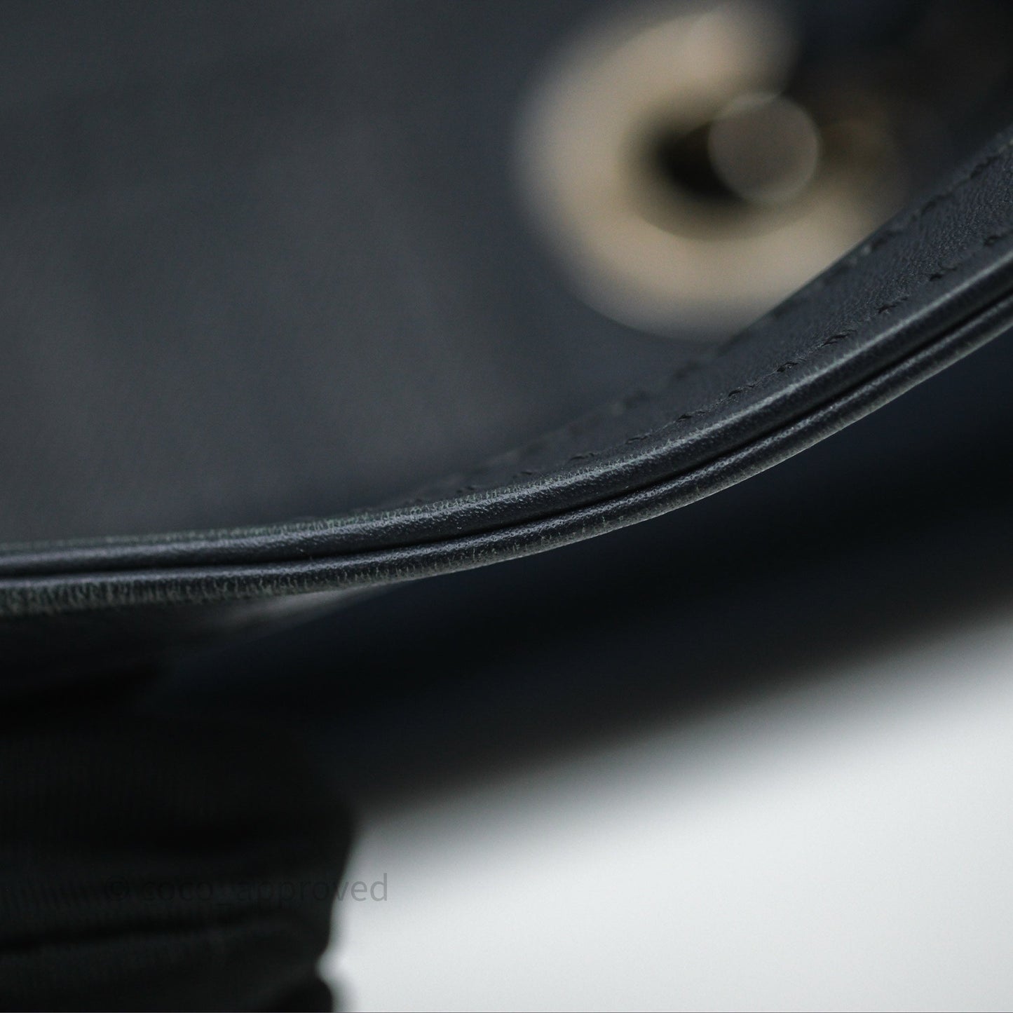 Chanel Medium Deauville Navy Canvas Silver Hardware