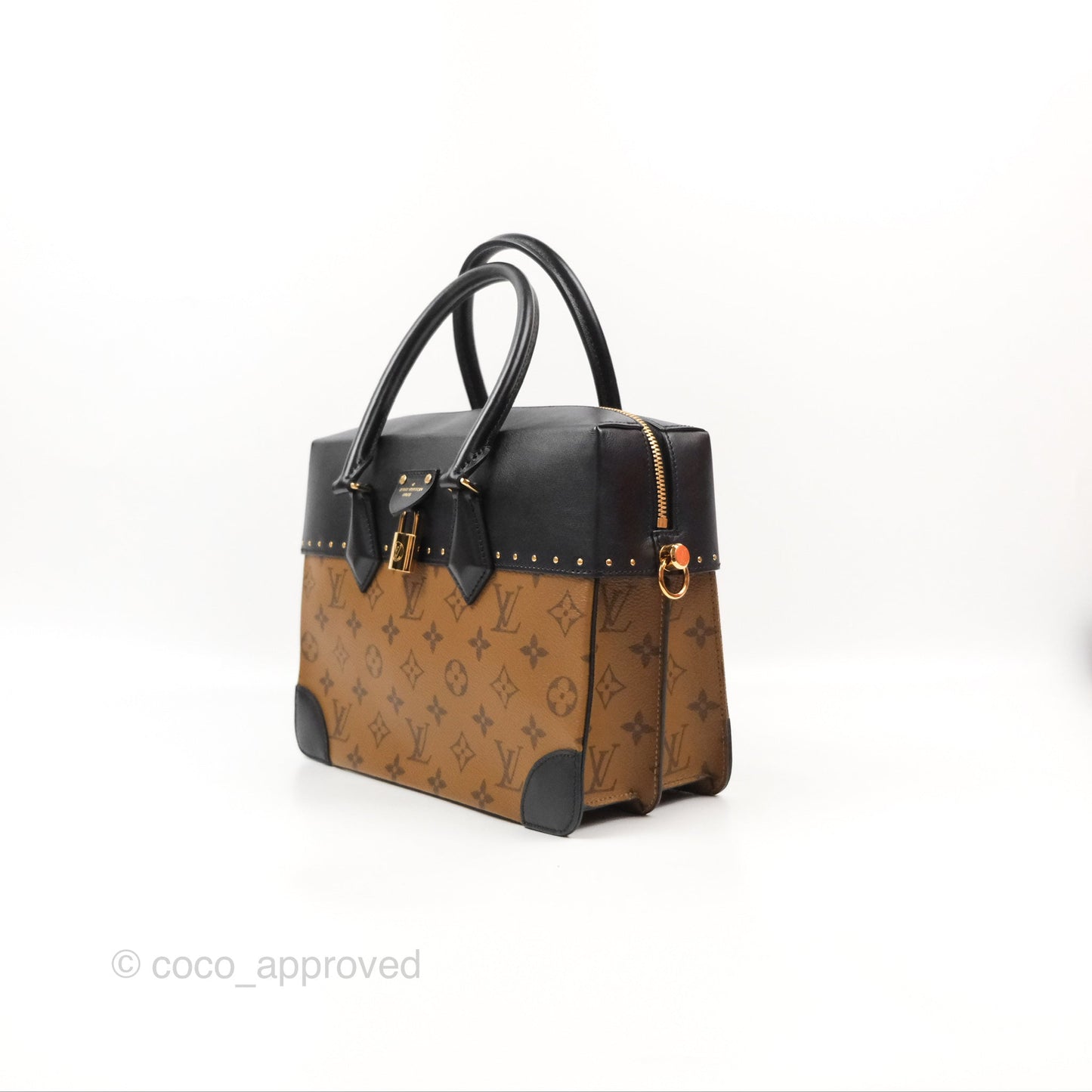 Louis Vuitton City Malle MM Reversed Monogram Black