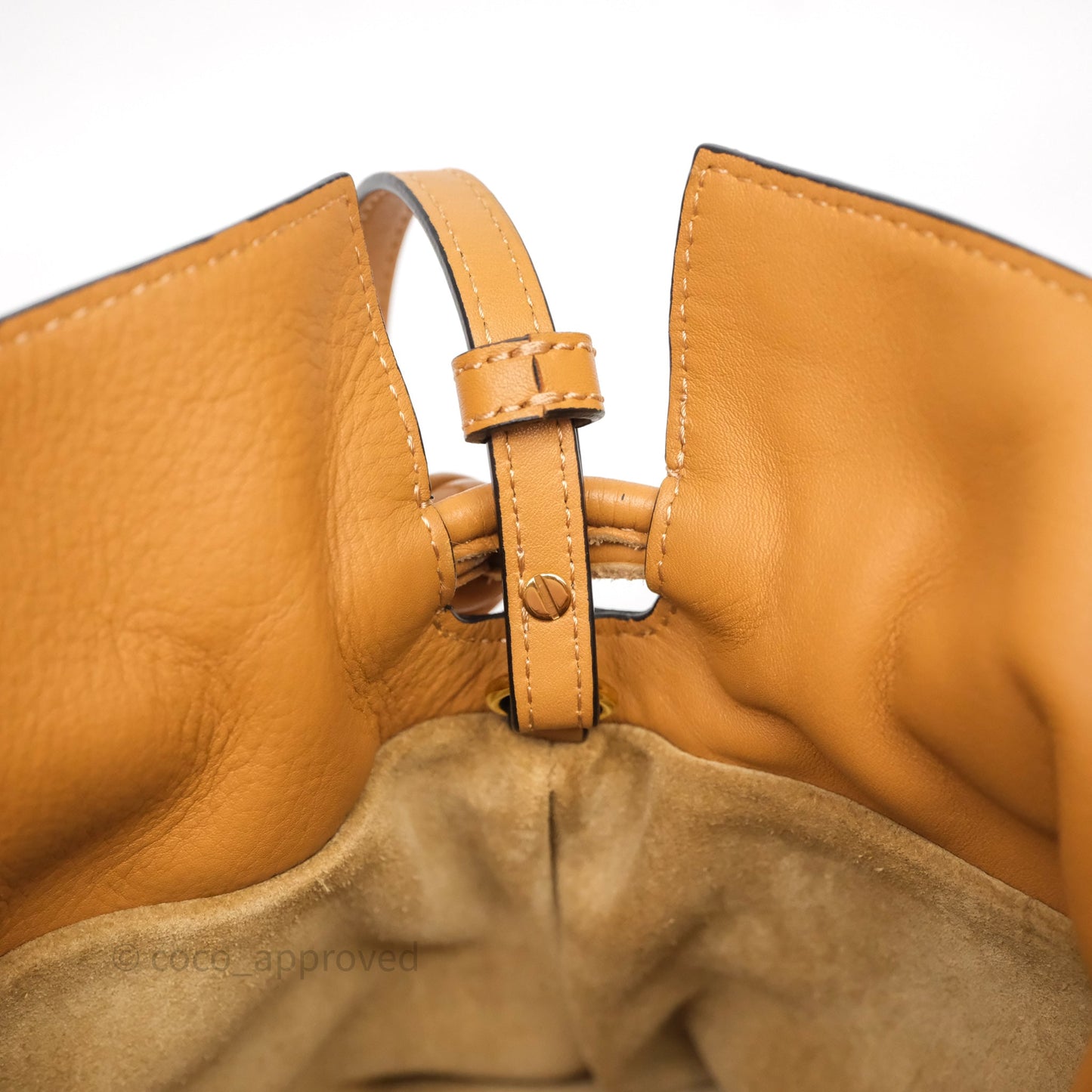 Loewe Mini Flamenco Clutch Nappa Calfskin Warm Desert