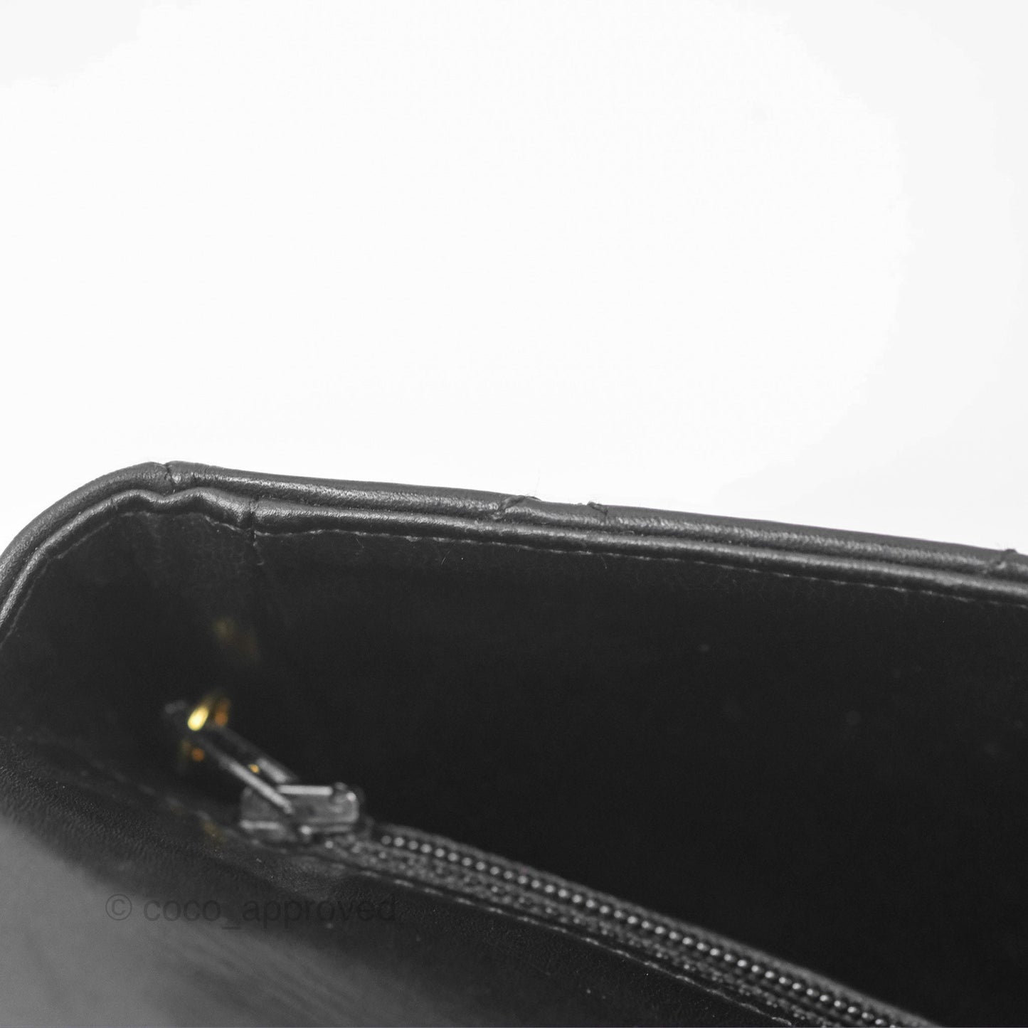 Chanel Vintage Belt Bag Quilted Black Lambskin 24K Gold Hardware