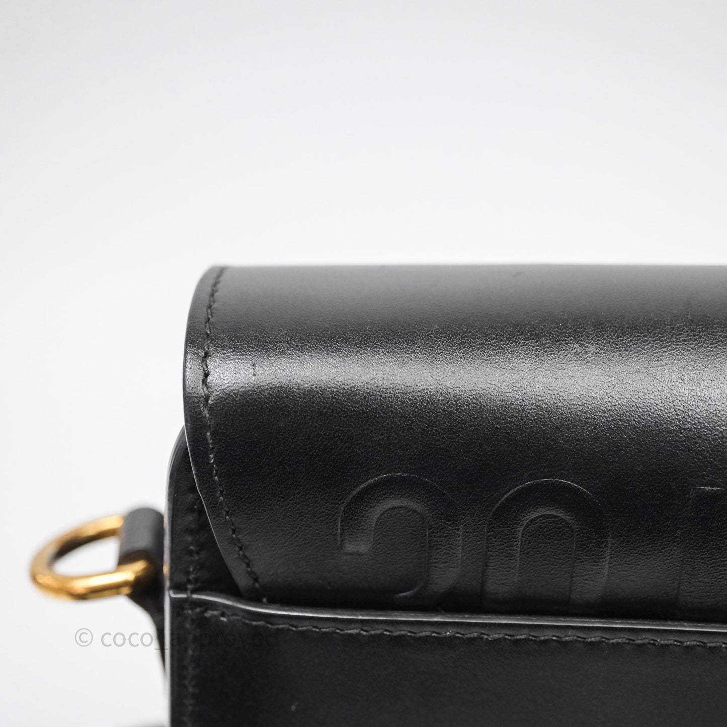 Christian Dior Medium Bobby Flap Black Box Calfskin