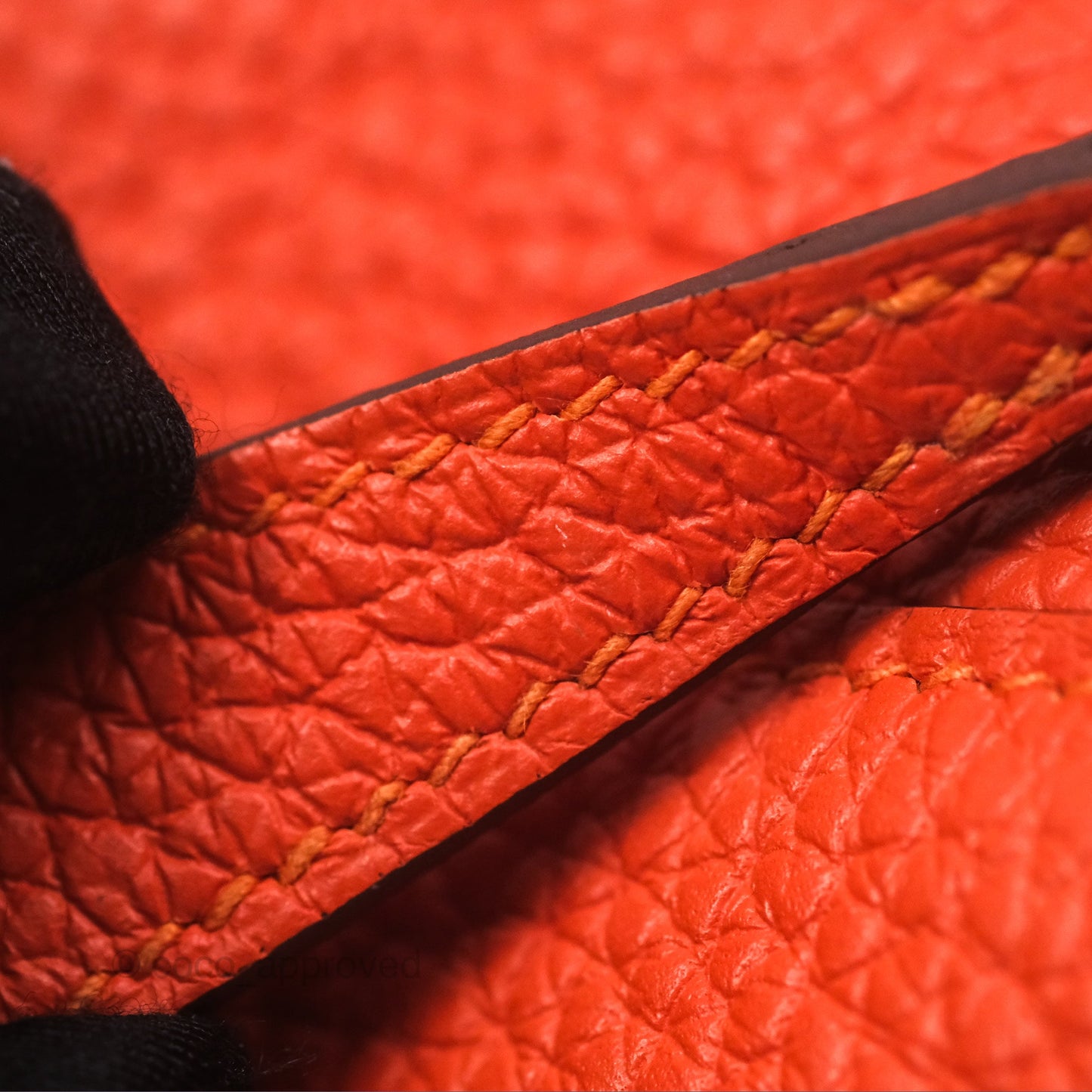 Hermès Mini Lindy 20 Orange Poppy 8V Clemence Palladium Hardware