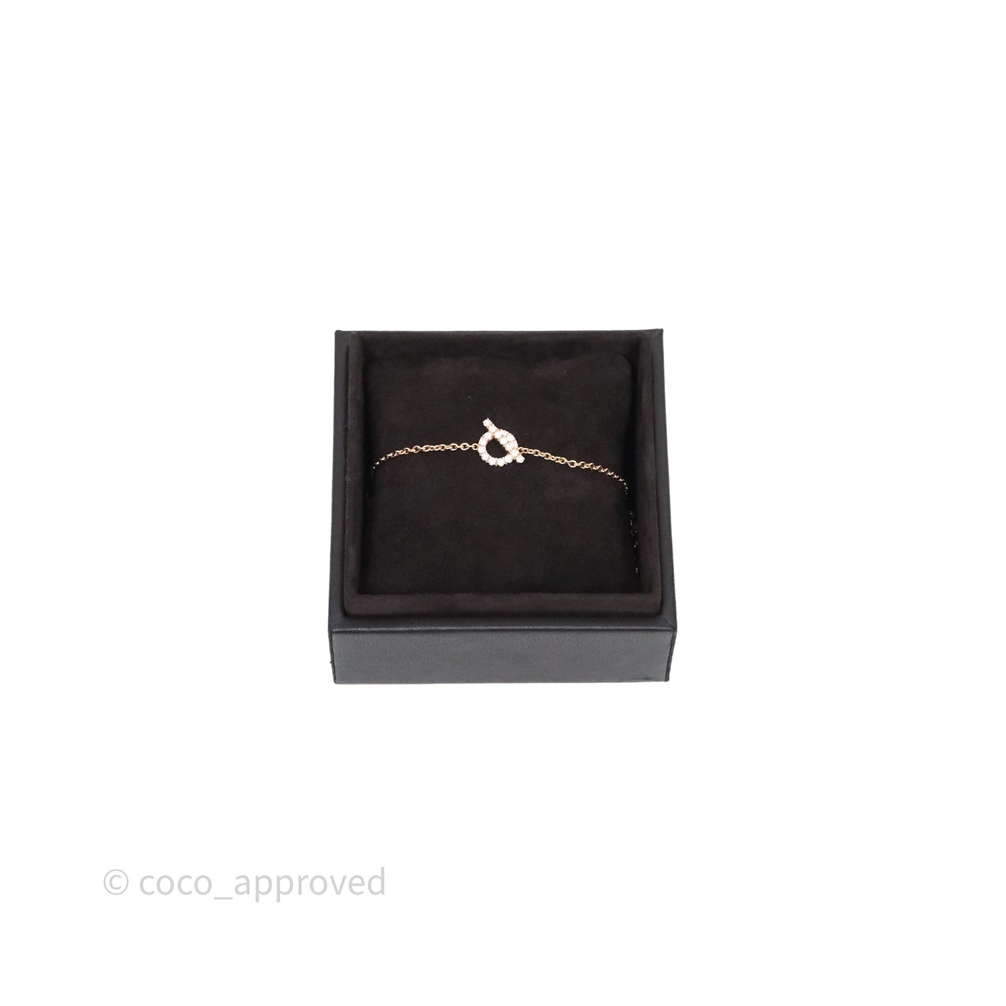 Hermès Finesse Bracelet 18K Rose Gold