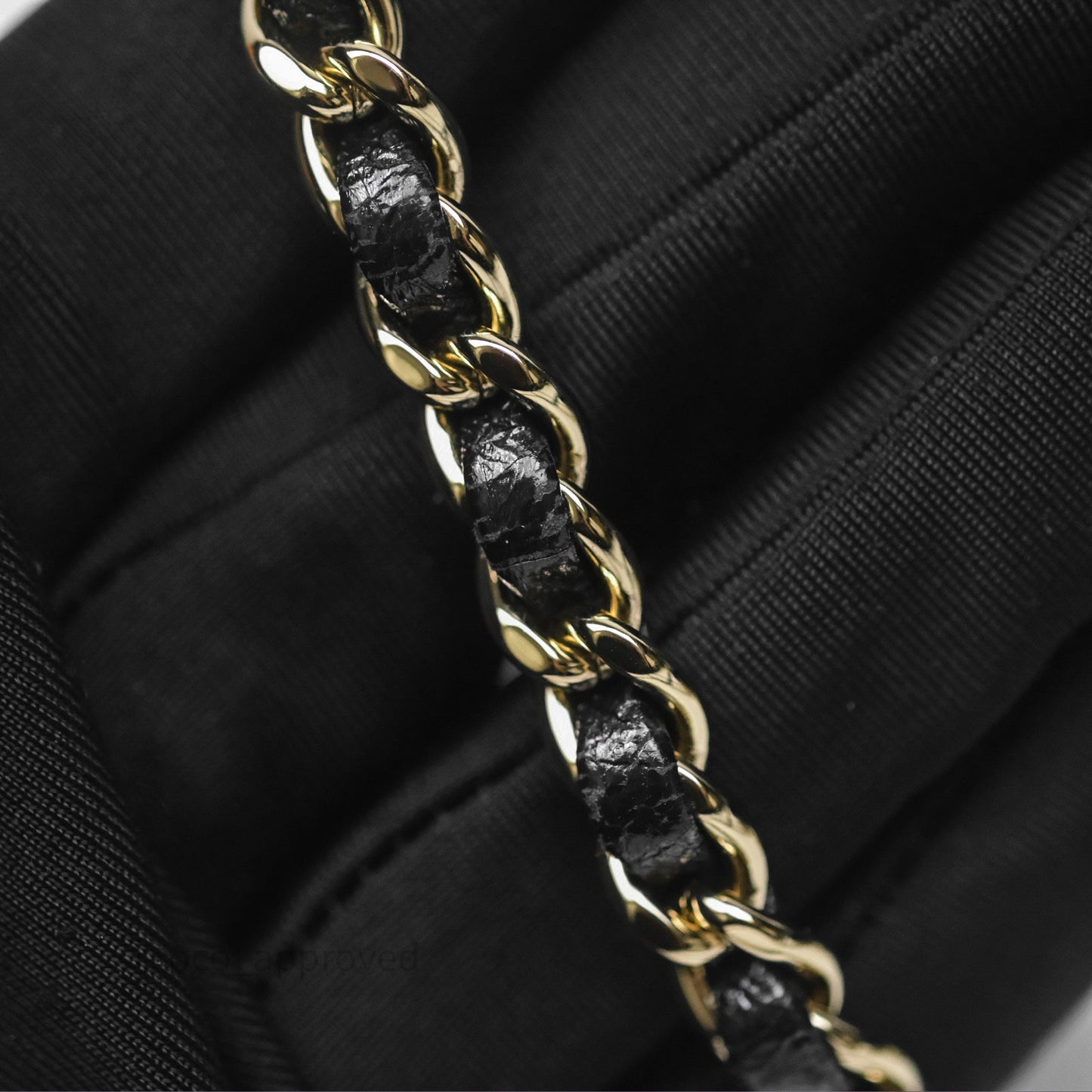 Chanel 31 Mini Black Shiny Lambskin Gold Hardware