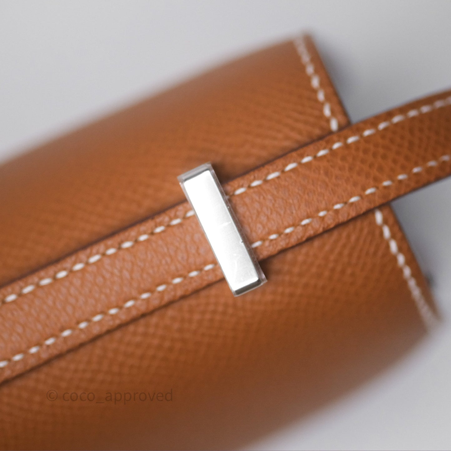 Hermès Constance Mini 18 Gold Epsom Palladium Hardware