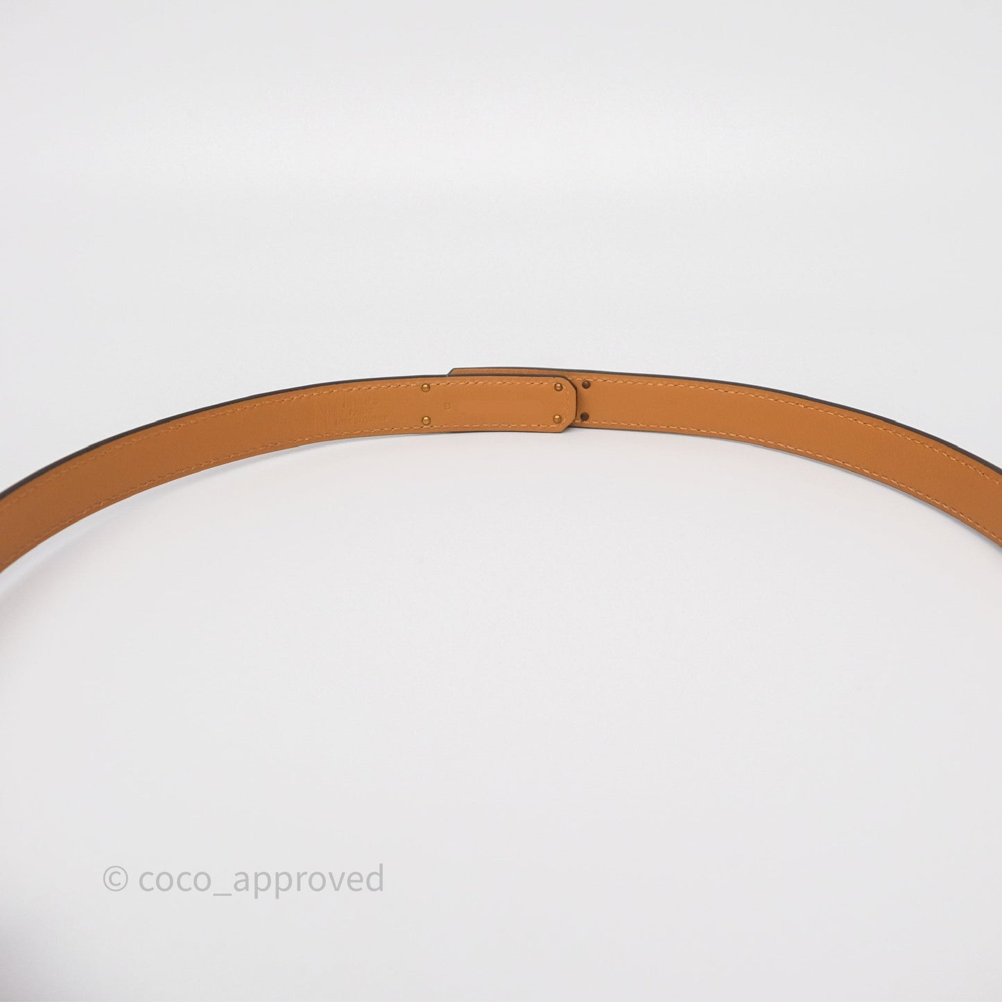 Hermès Kelly Buckle Belt Etoupe Epsom Gold Hardware