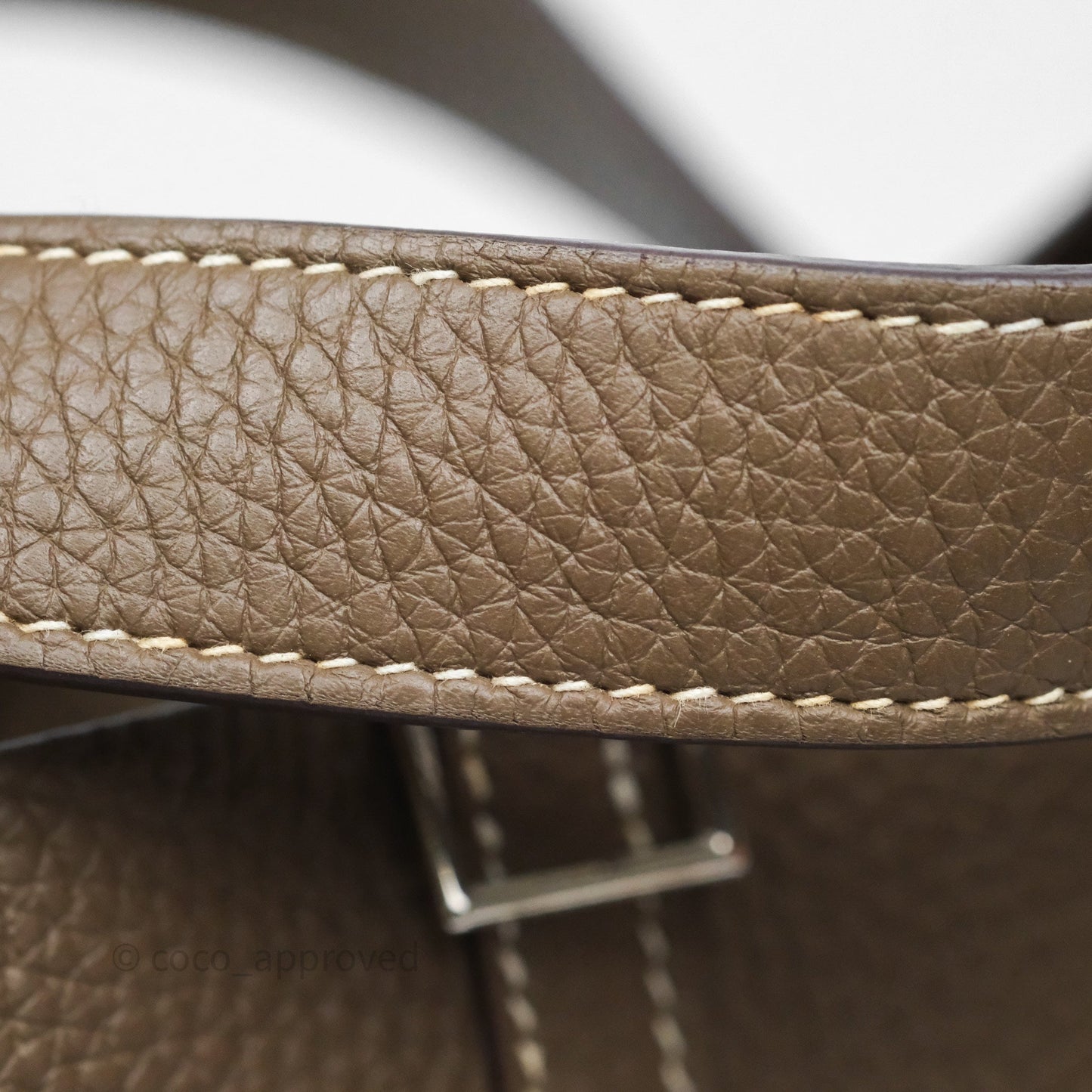 Hermès Picotin 22 Etoupe Clemence Palladium Hardware