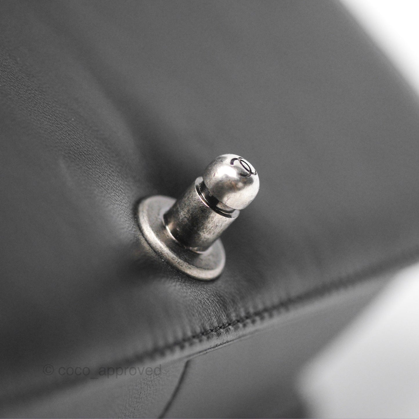 Chanel Medium Boy Quilted Black Lambskin Ruthenium Hardware
