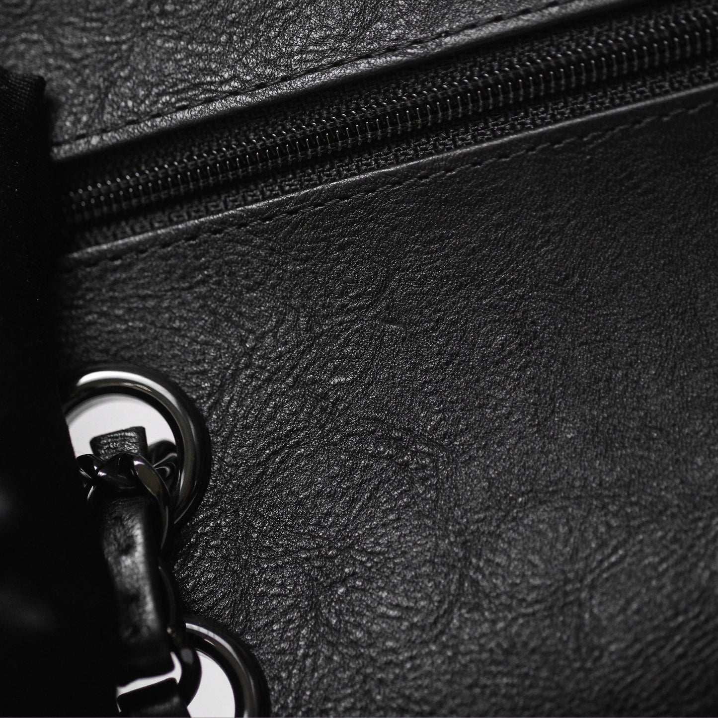 Chanel Classic Quilted M/L Medium Double Flap So Black Calfskin