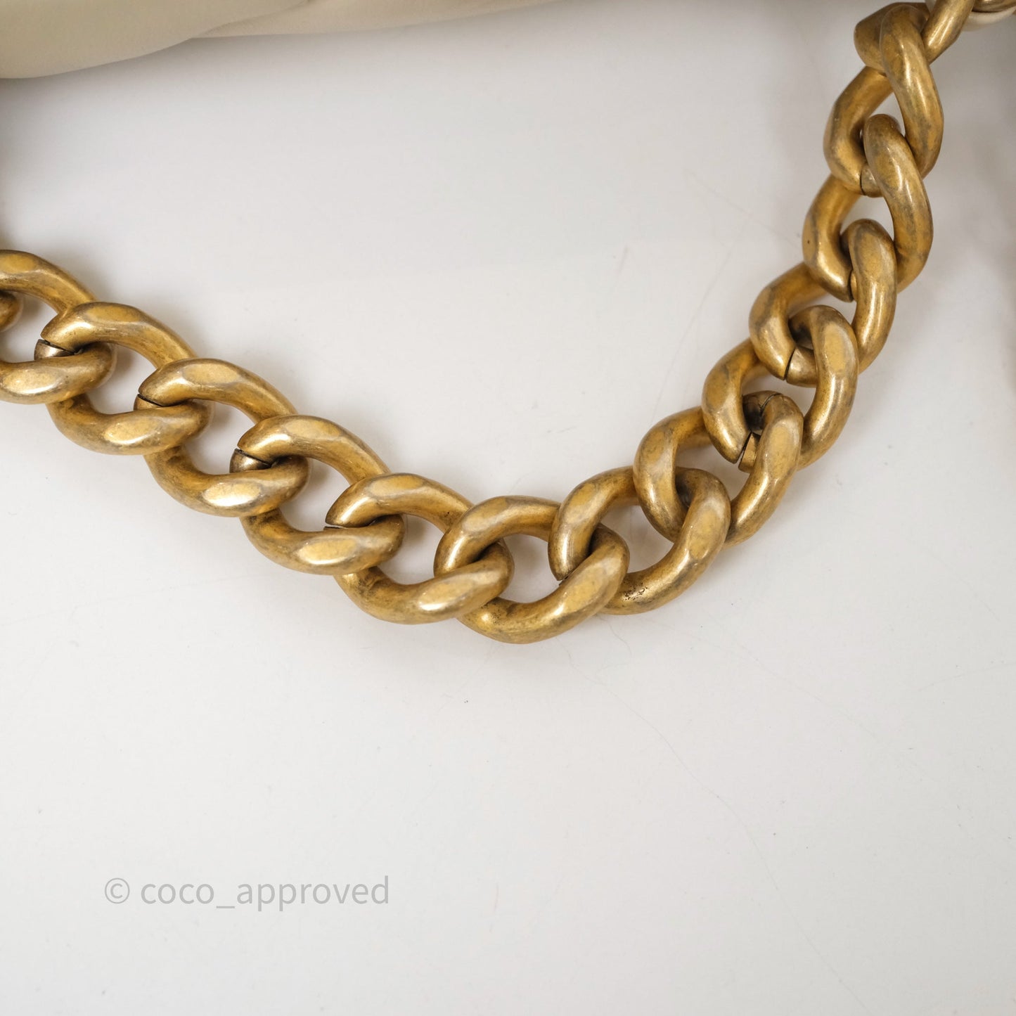 Chanel 19 Small Ivory Mixed Hardware