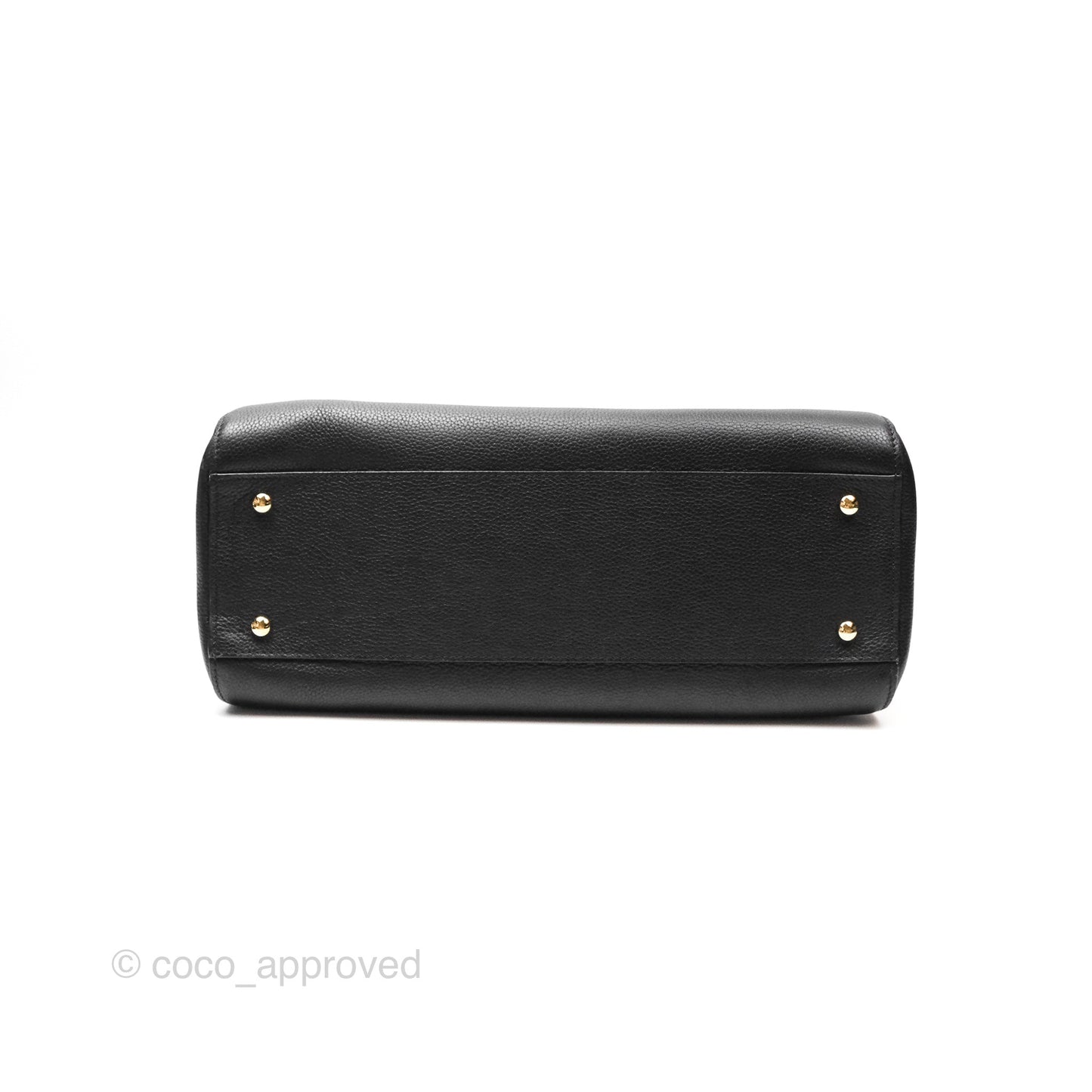 Chanel Small Neo Executive Tote Bag Black Grained Calfskin
