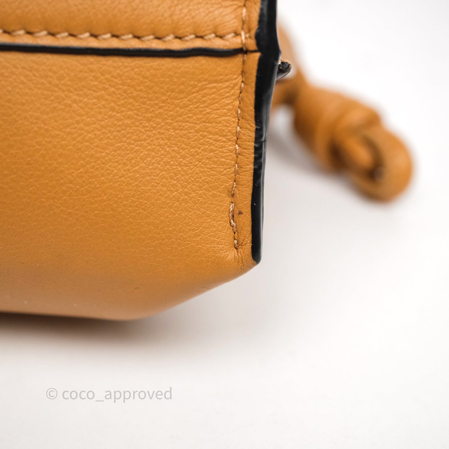 Loewe Mini Flamenco Clutch Nappa Calfskin Warm Desert