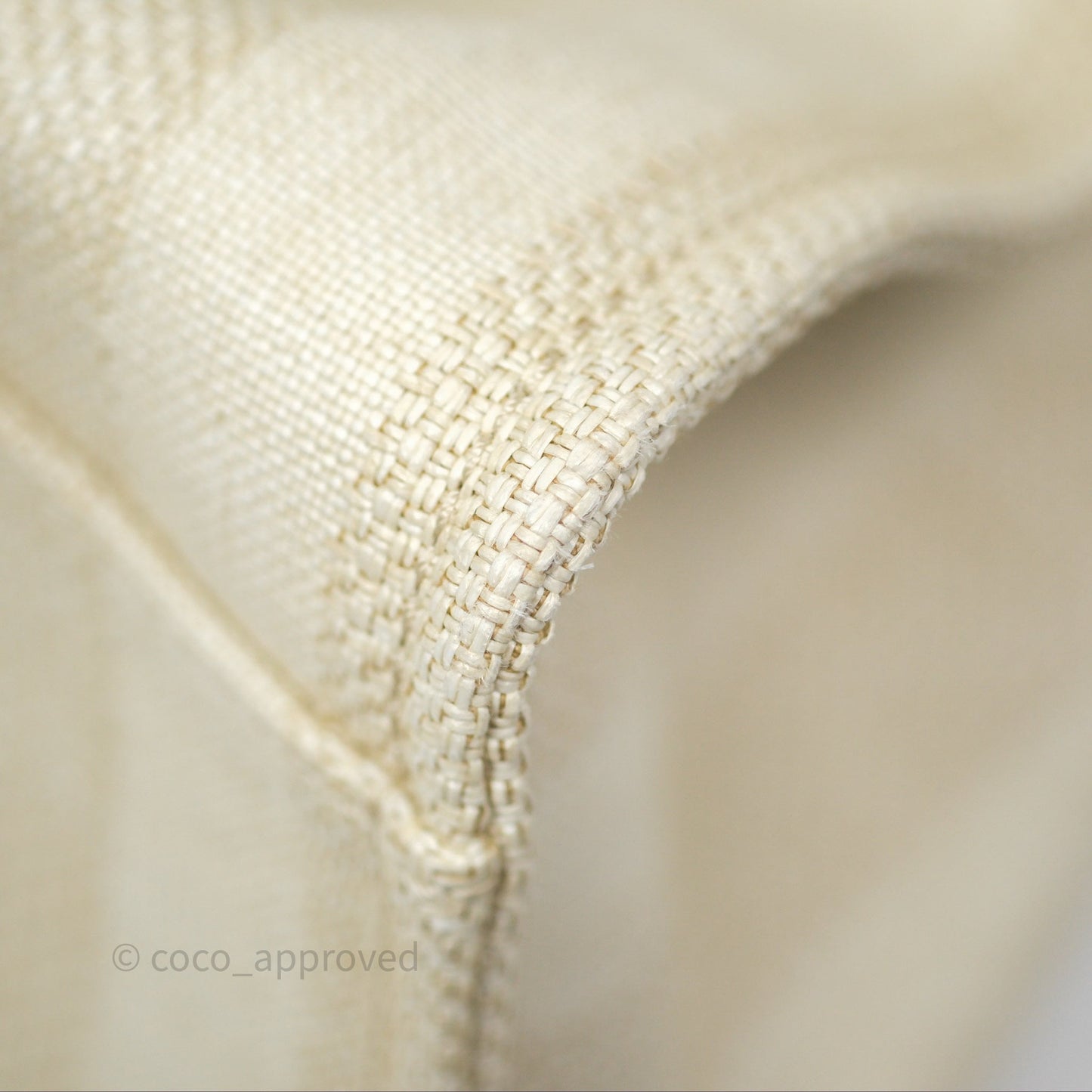 Chanel Large Deauville Beige Brown Tweed Gold Hardware