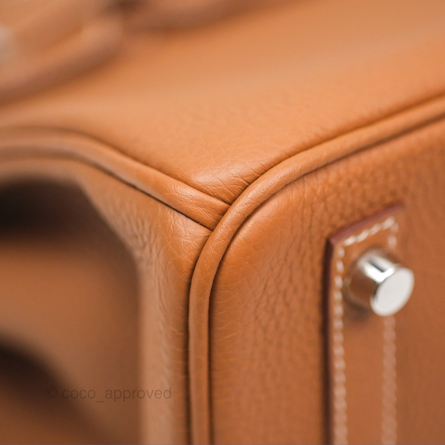 Hermès Birkin 30 Retourne Gold 37 Togo Palladium Hardware