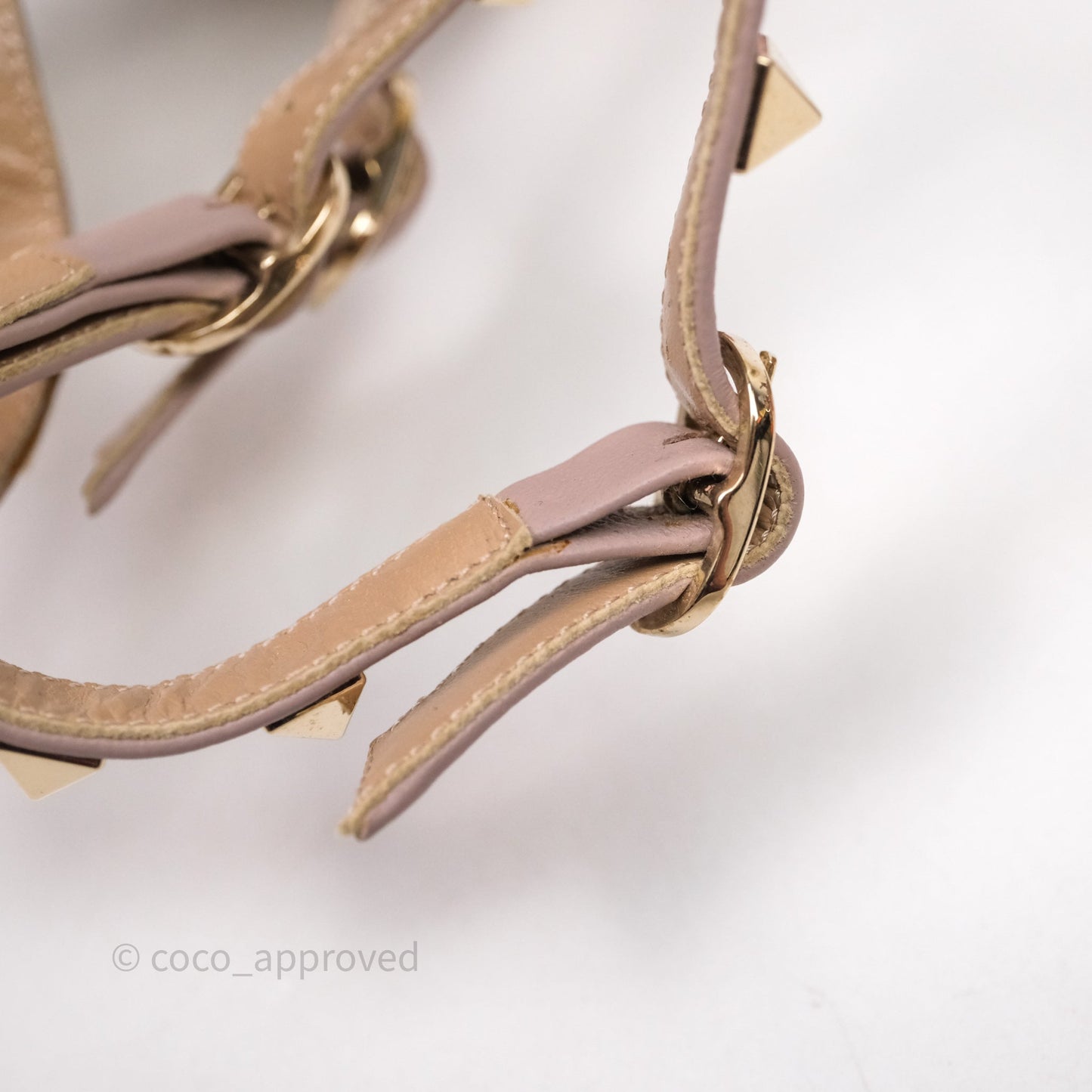 Valentino Garavani Rockstud Caged Pumps Purple Pink Size 39