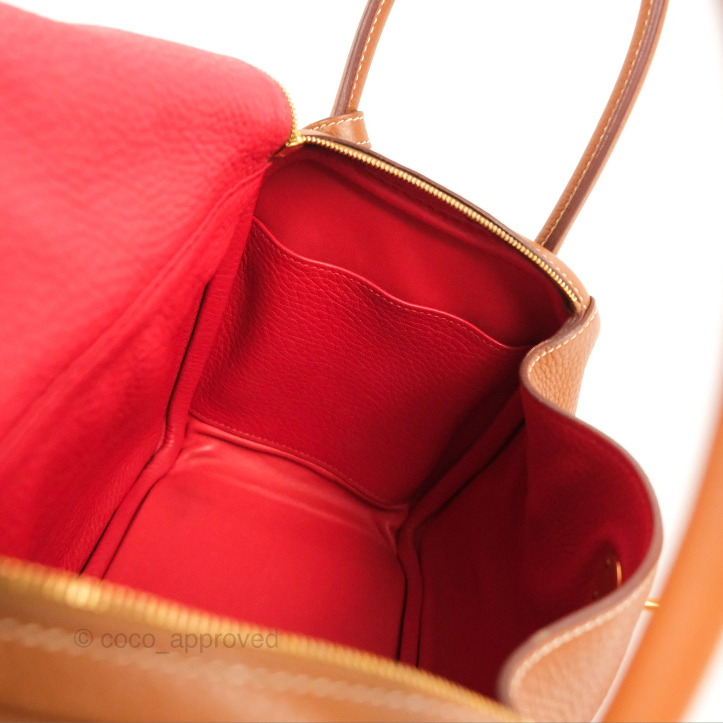 Hermès Lindy 26 Gold Verso Rouge Tomate Clemence Gold Hardware
