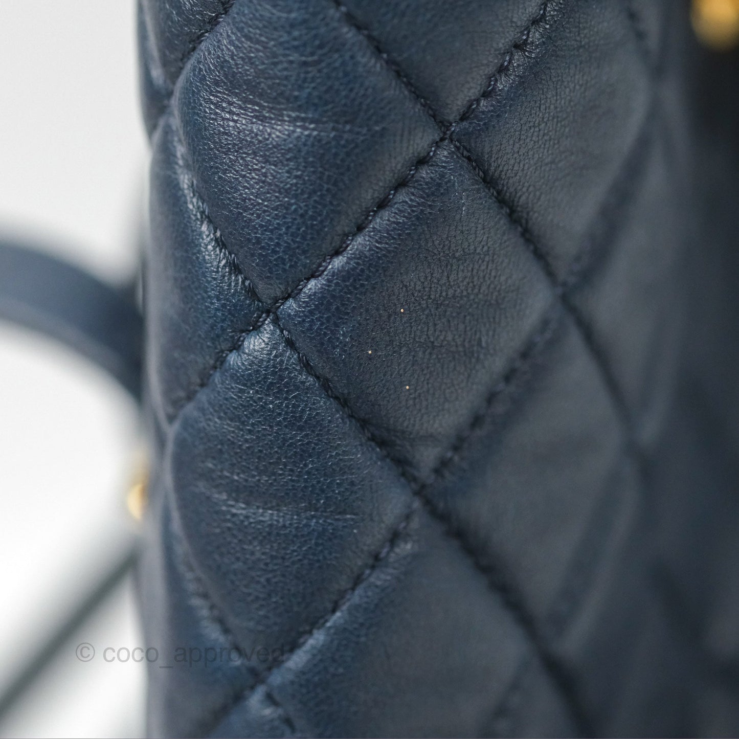 Chanel Mini Navy Calfskin Urban Spirit Backpack ⁣⁣⁣⁣⁣⁣⁣⁣⁣⁣⁣⁣⁣⁣Gold Hardware