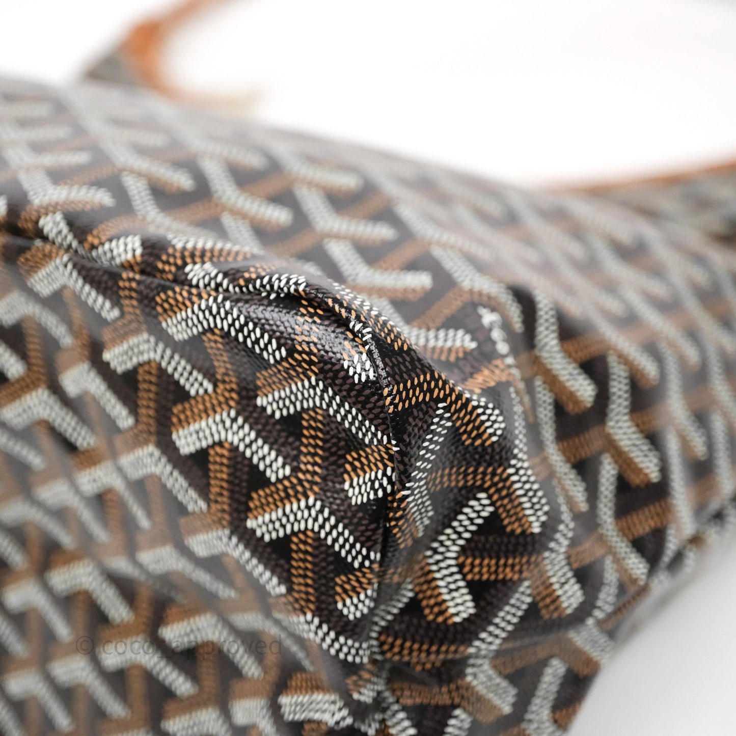 Goyard Bohème Hobo Bag Black & Tan