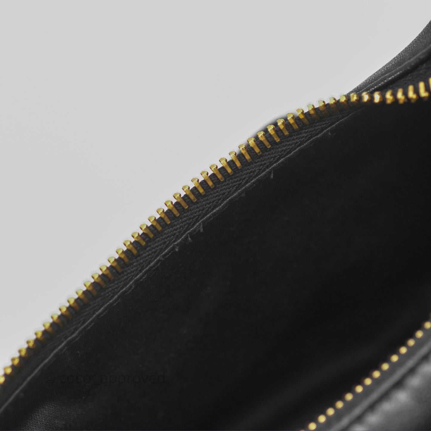 Miu Miu Nappa Leather Pocket Bag Black Lambskin Gold Hardware