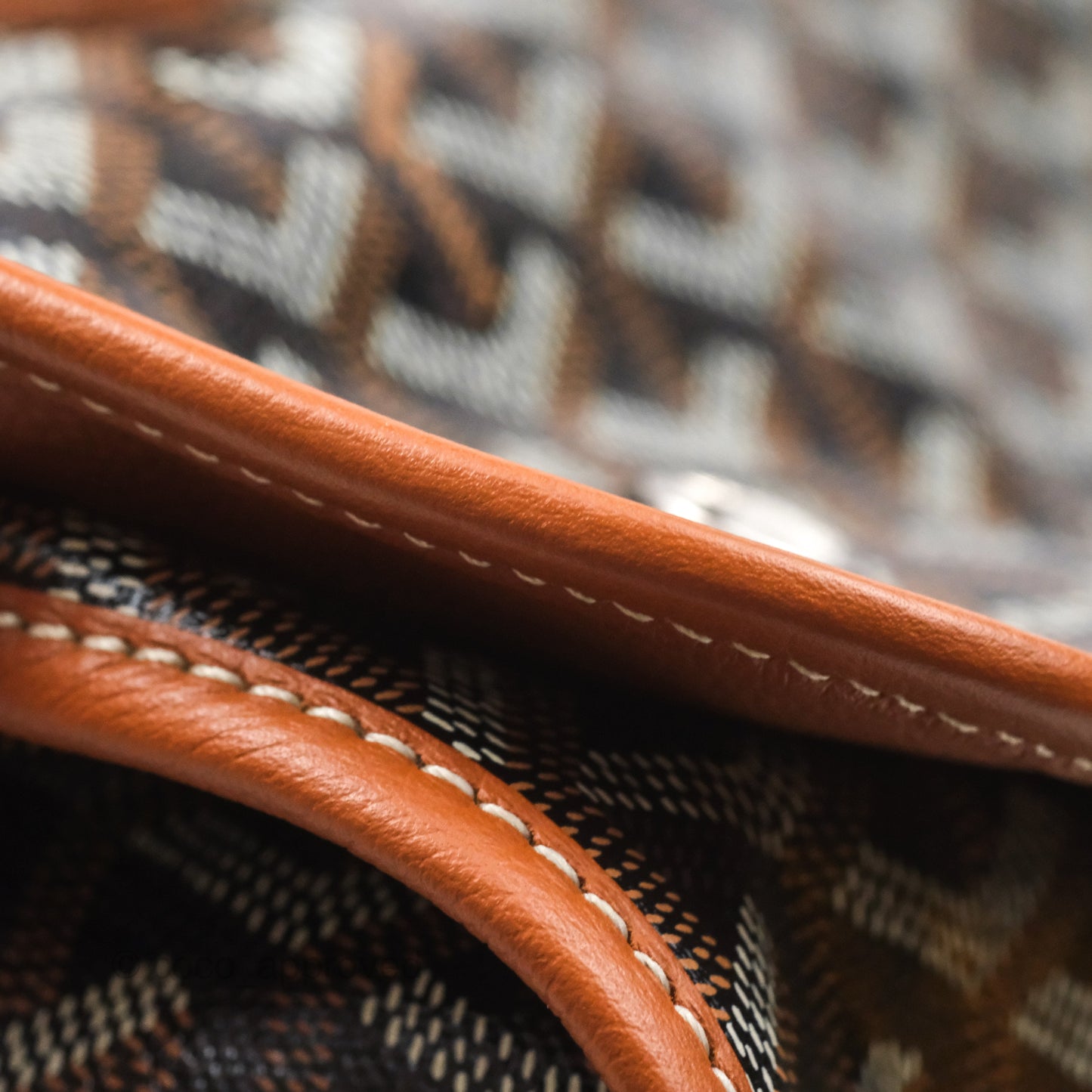 Goyard Saint Léger Backpack Black/ Tan