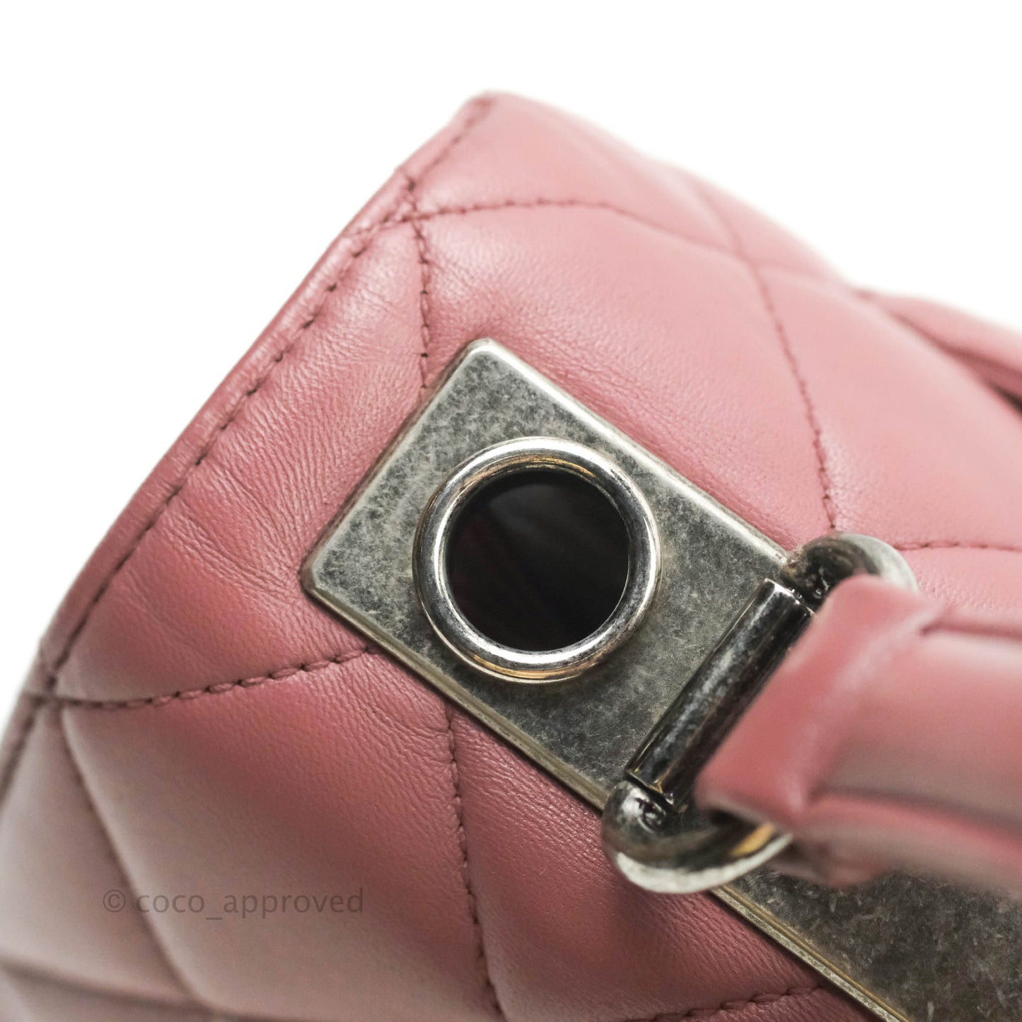 Chanel Trendy CC Small Mauve Pink Lambskin Ruthenium Hardware