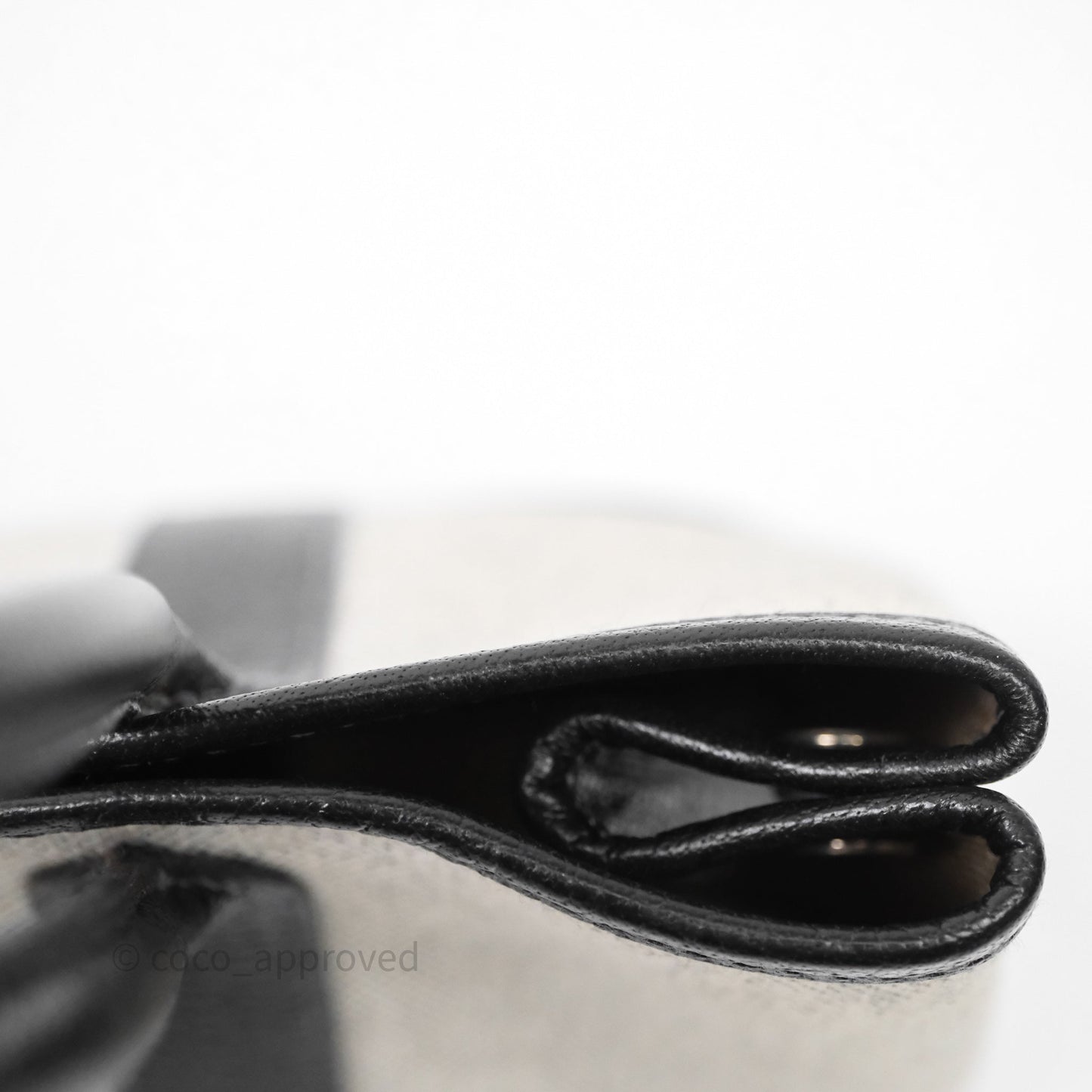 Hermes Vintage Mini Garden Party Noir 89 Canvas Palladium Hardware