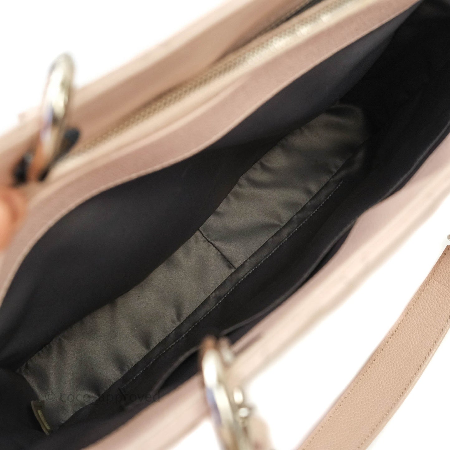 Chanel GST Pink Caviar Silver Hardware