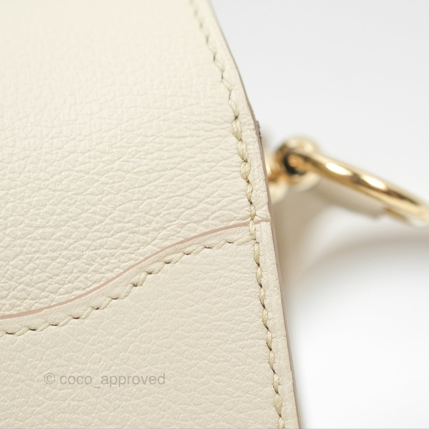 Hermès Roulis Mini 18 Beton Evercolor Permabrass Hardware