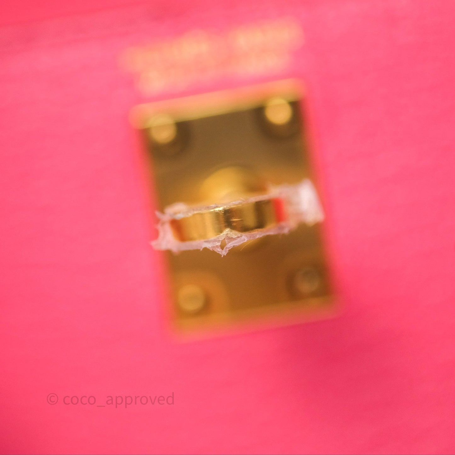 Hermès Mini Kelly II Rose Lipstick U5 Chevre Mysore Gold Hardware