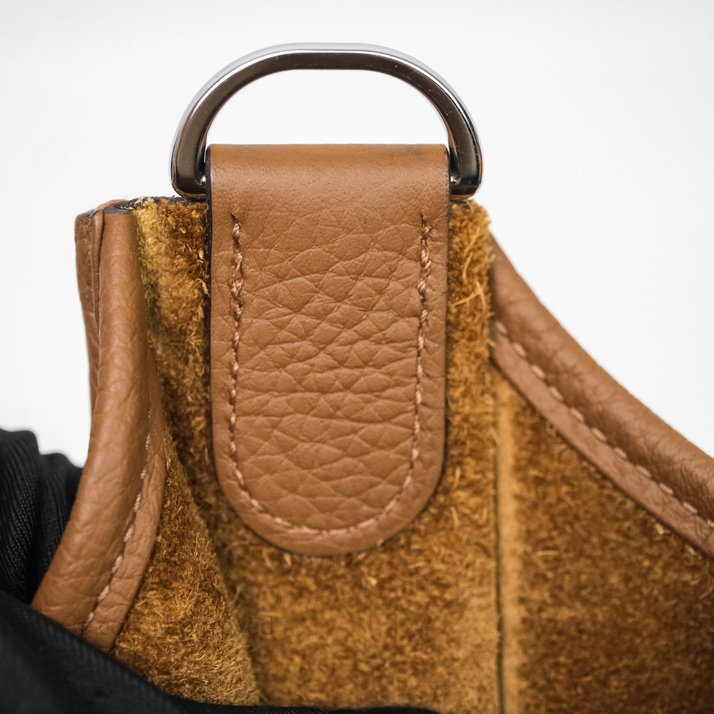 Hermes Evelyne III 29 Alezan 3G Clemence Palladium Hardware