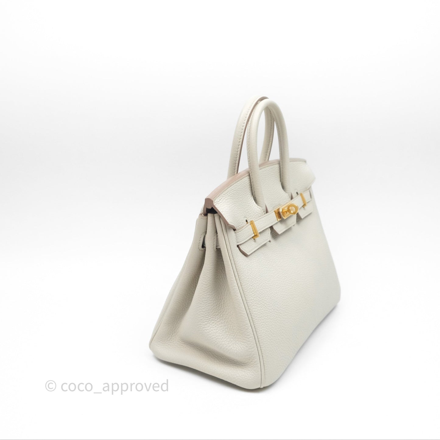 Hermès Birkin 25 Retourne Beton Togo Gold Hardware