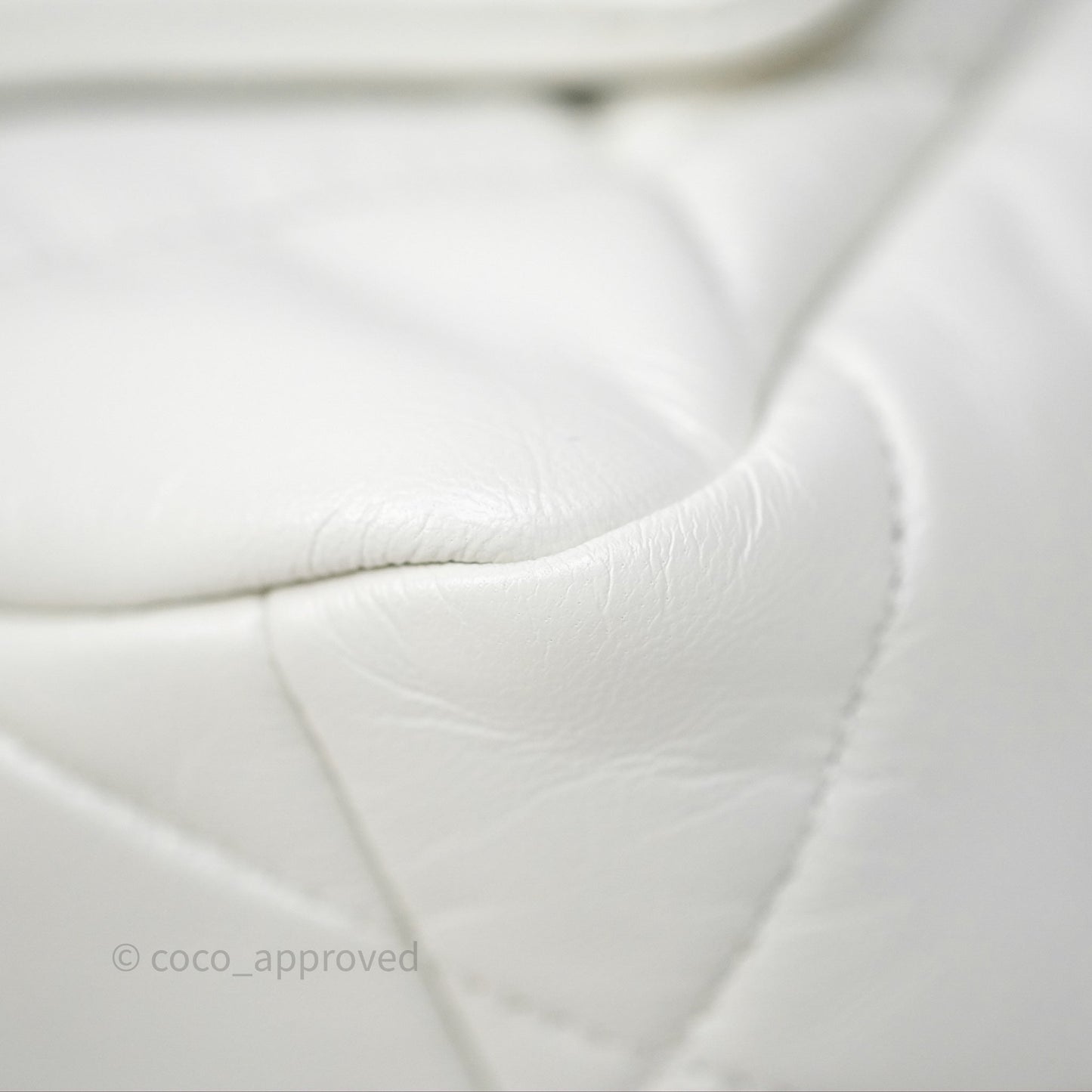 Chanel 19 Small White Mixed Hardware