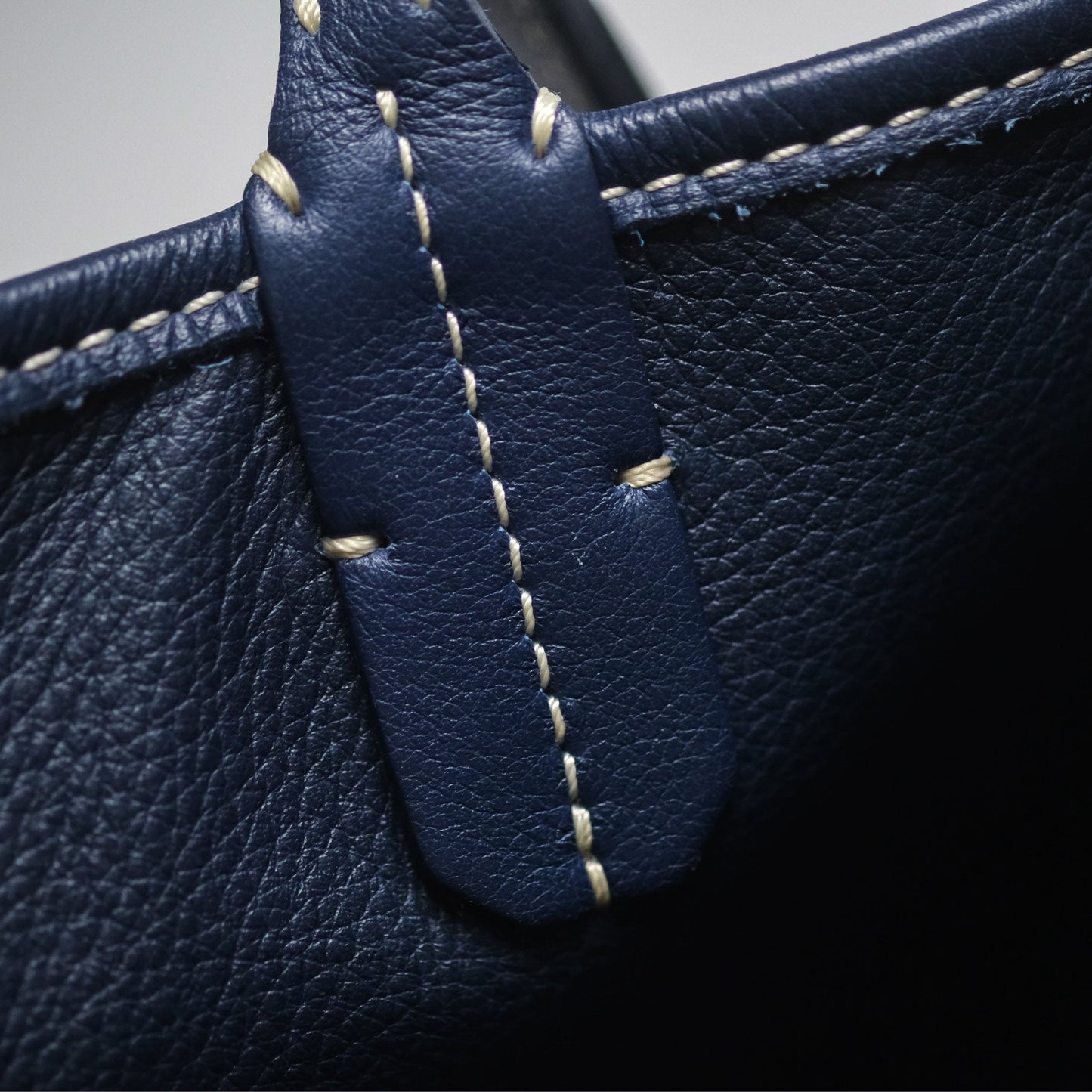 Goyard Anjou Mini Bag Goyardine Canvas Navy