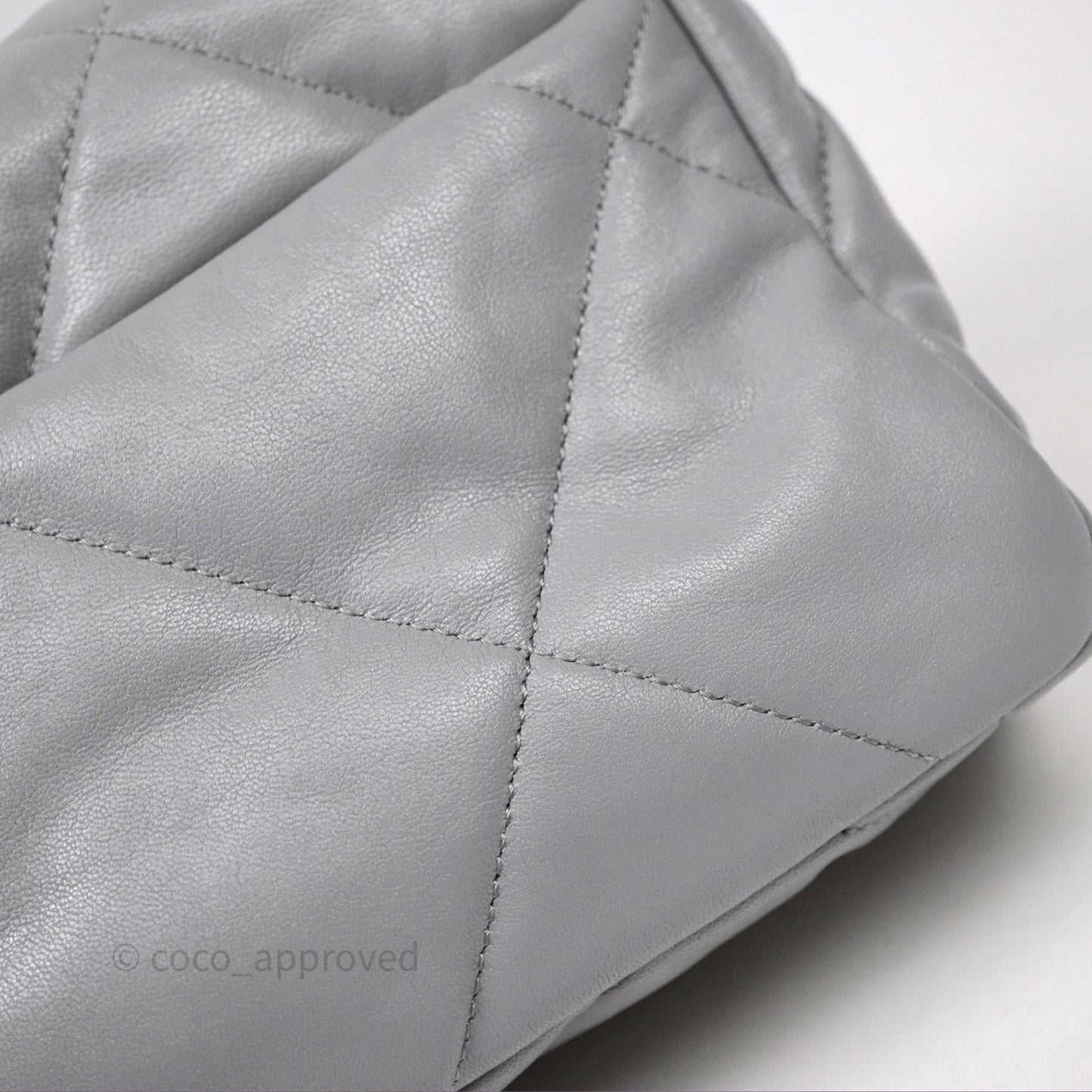 Chanel 19 Small Grey Mixed Hardware