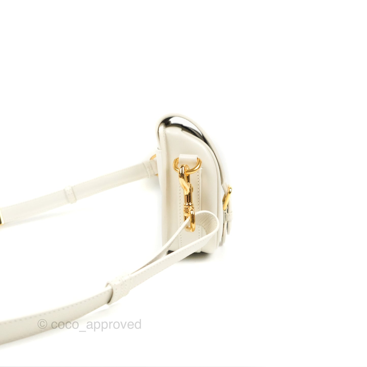 Dior Small Bobby Bag White Box Calfskin