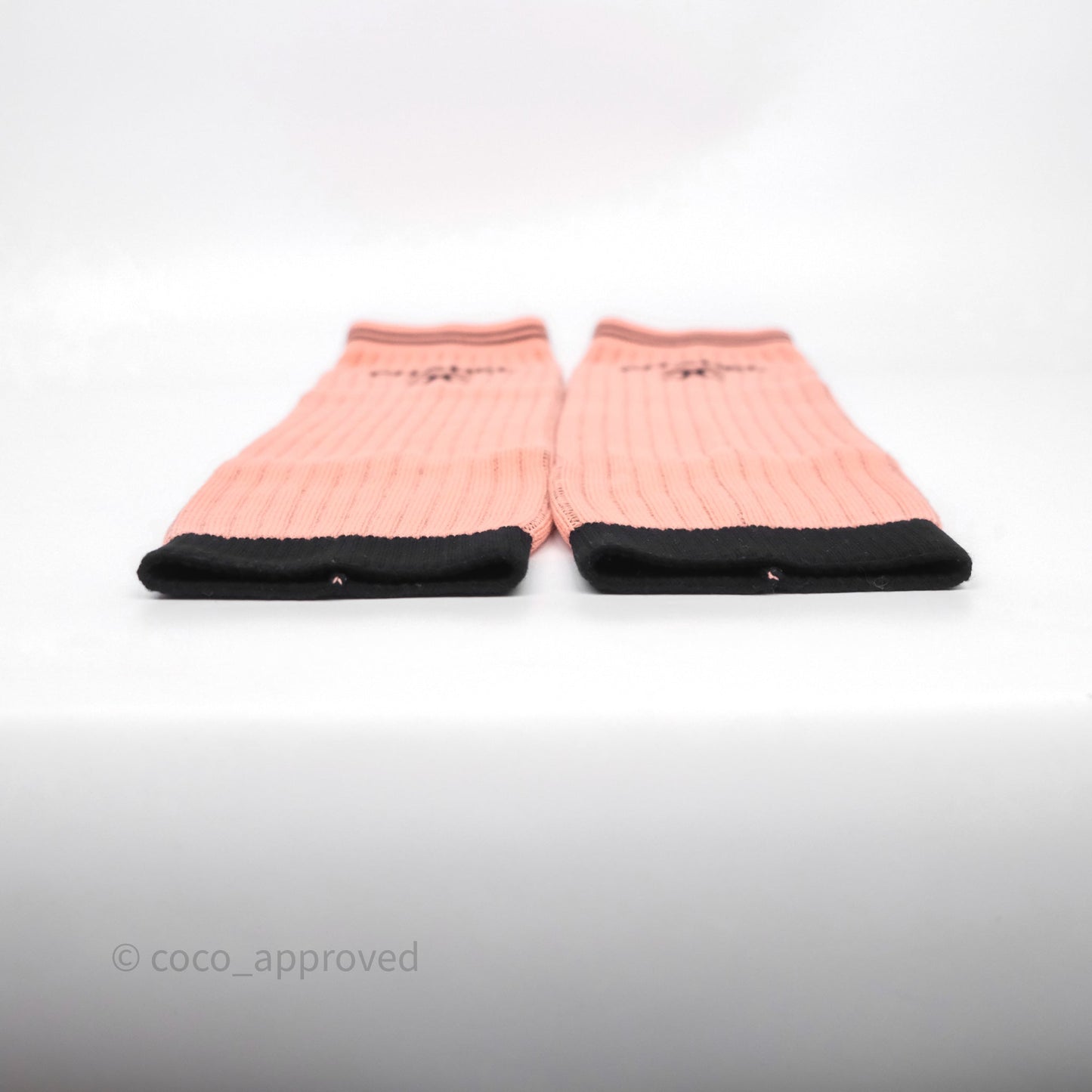 Chanel Branded CC Logo Pink Leg Warmers