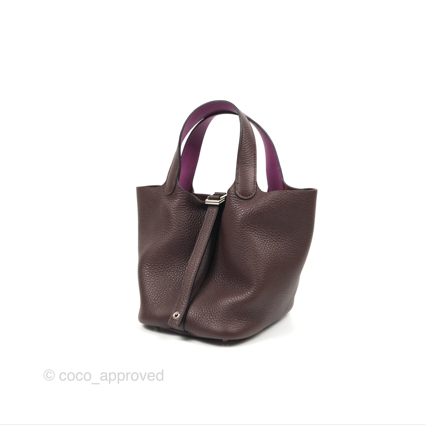 Hermès Picotin 18 Eclat Rouge Sellier/ Anemone Clemence Palladium Hardware