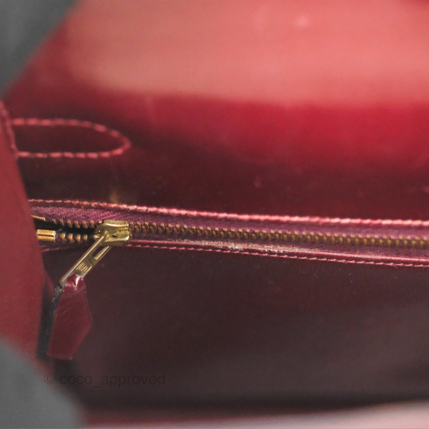 Hermès Kelly Sellier 28 Box Rouge Gold Hardware